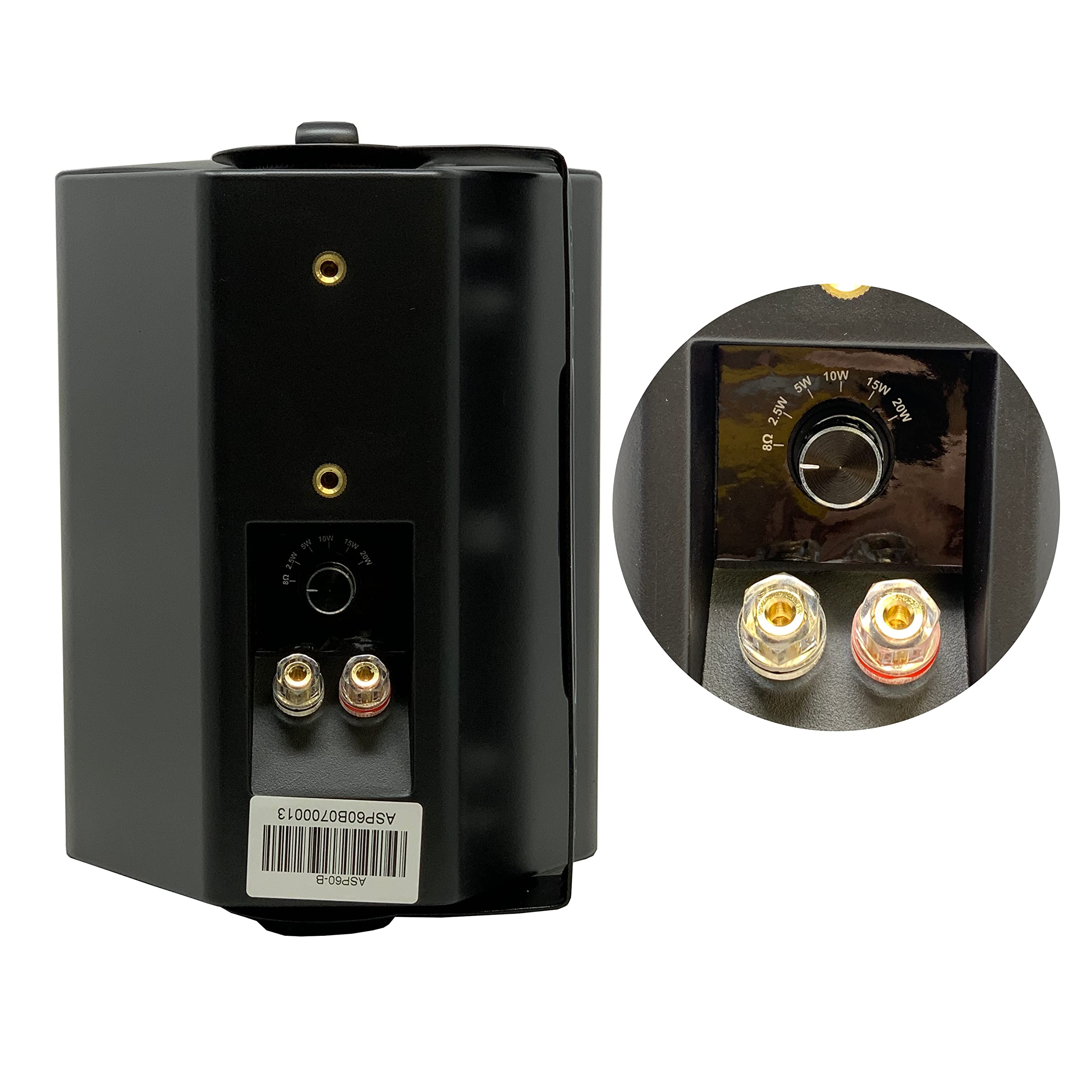 Tic Asp60 5'' Outdoor Weather Resistant Patio Speakers With 70V Switch (Pair)