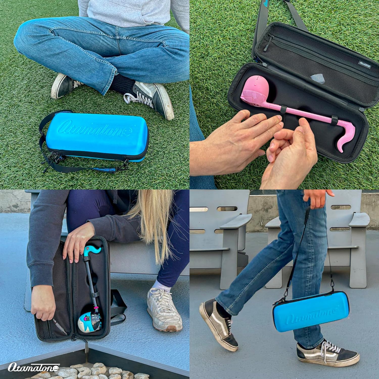 Otamatone Official Case (Regular - 10.7 Inch) Musical Instrument Toy Synthesizer Hard Shell Cover, Smooth Fitted Protective Inte