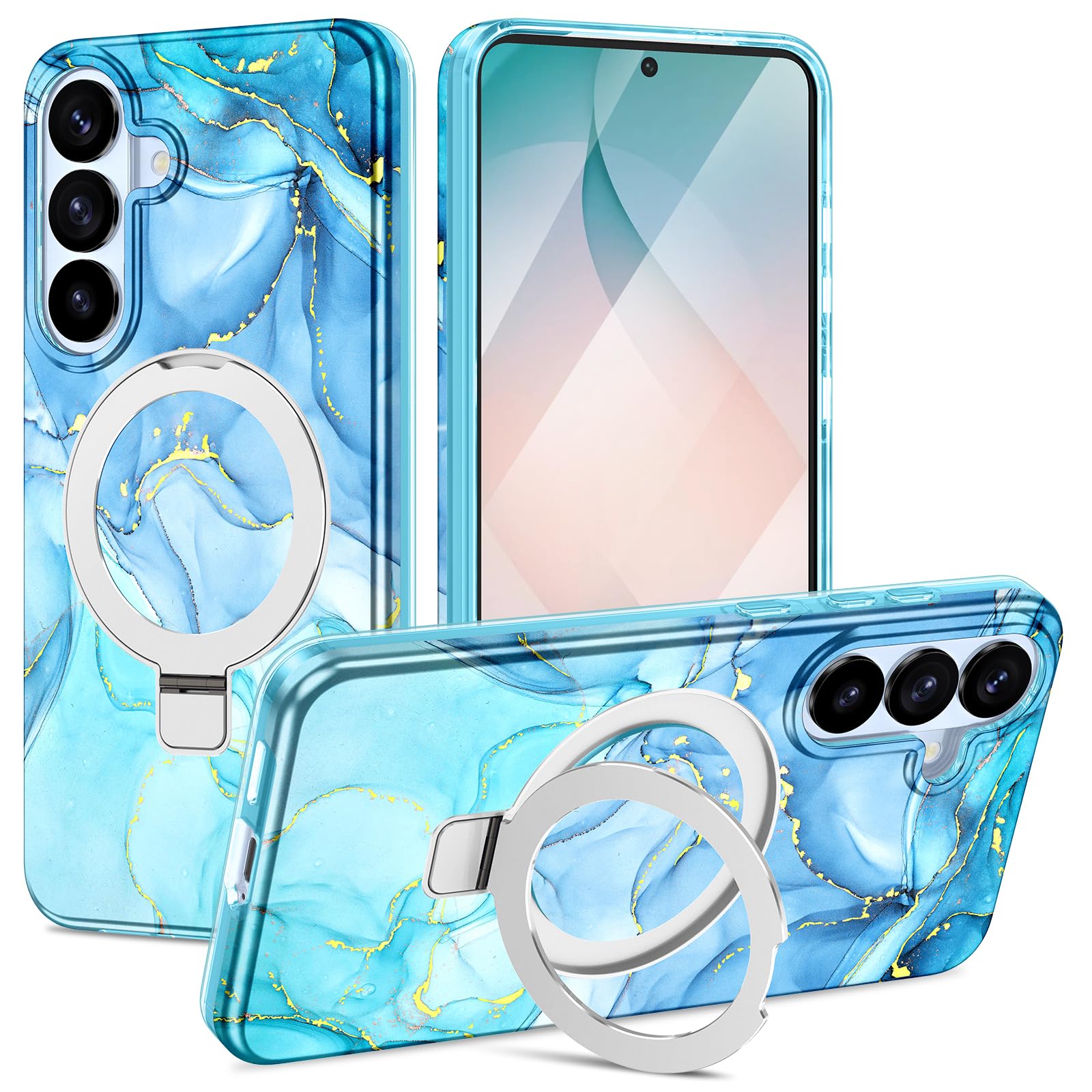 Casehas for Samsung Galaxy S26 Plus Case, [Magnetic Invisible Stand] [Compatible with MagSafe] [Military Grade Drop Protection] 