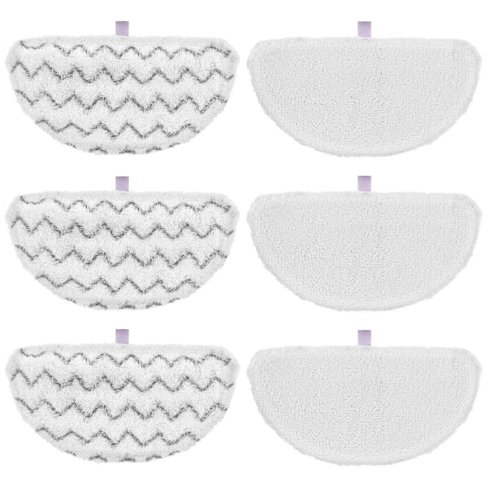 6 Pack 1940 Bissell Steam Mop Pads For Bissell Powerfresh Steam Mop 1806 1544 1440 2075A 2685A 1940W 19404 Series, Model 19402 1
