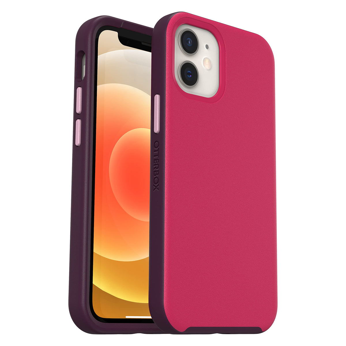 Otterbox Aneu Series Slim Case With Magsafe For Apple Iphone 12 Mini   Pink Robin