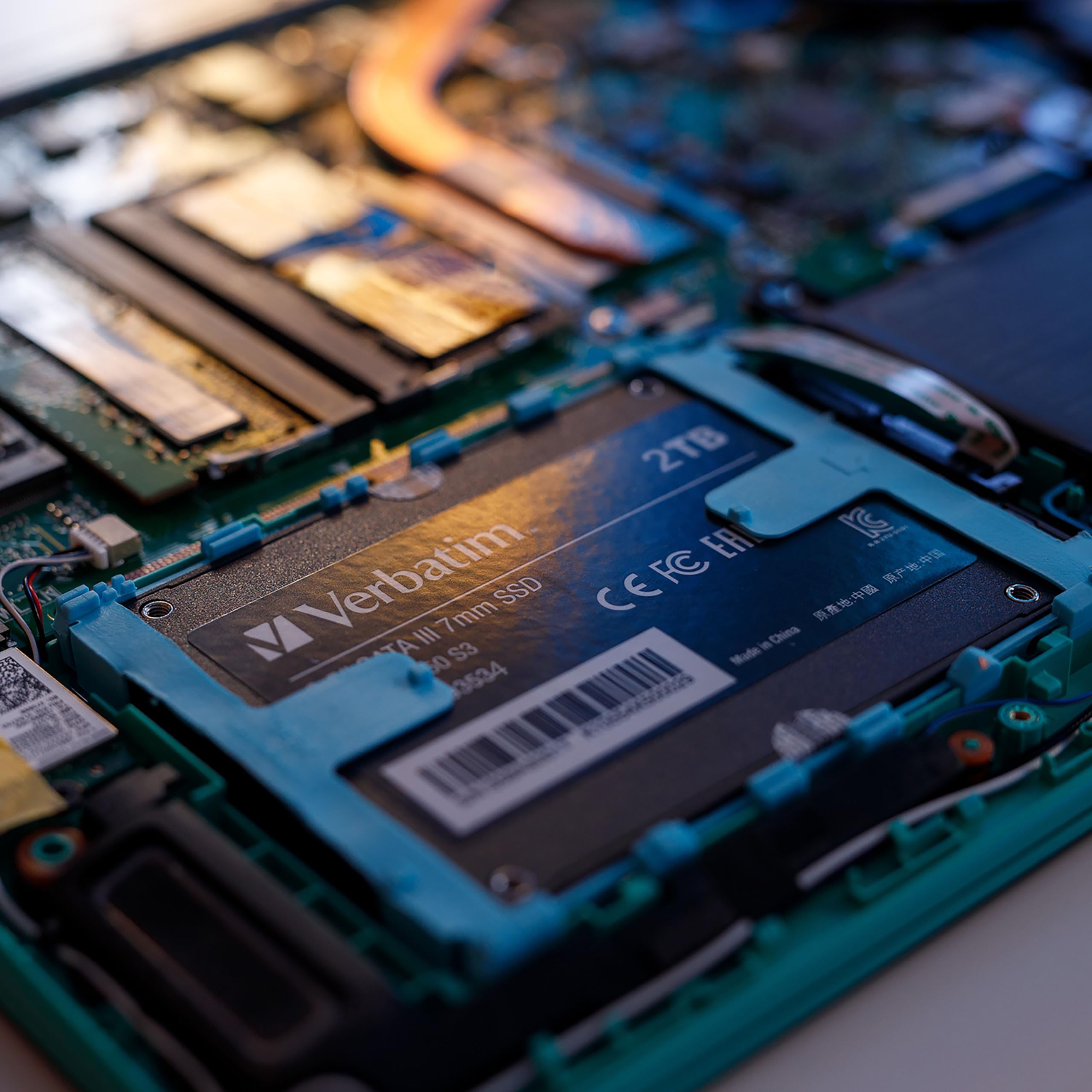 Verbatim 2Tb Vi550 2.5 Internal Solid State Drive Ssd Sata Iii Interface With 3D Nand Technology