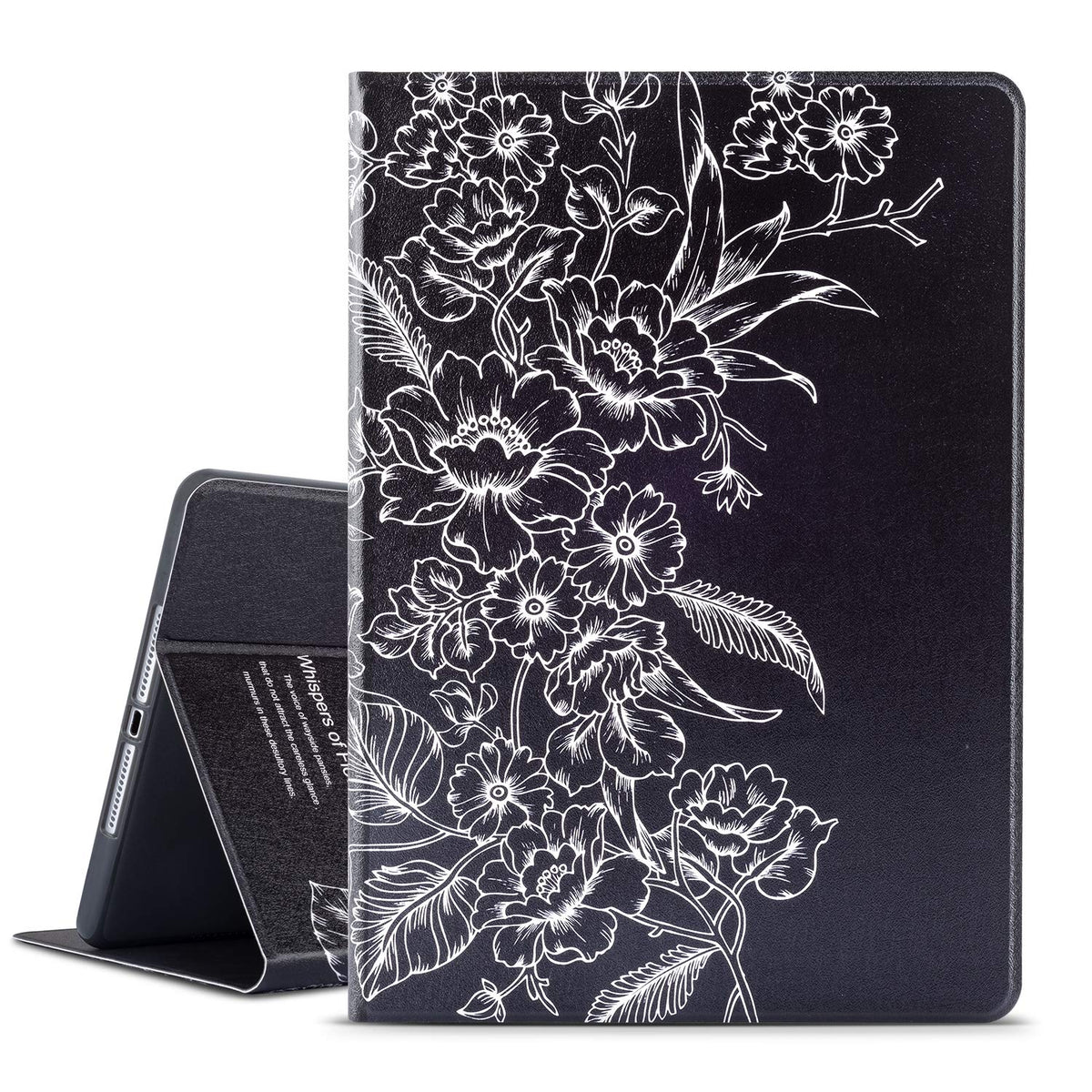 Ipad Air Case, Ipad Air 2 Case, Ipad 9.7 Inch 5Th / 6Th Generation Case 2017 2018, Vimorco Premium Leather Folio Cover With Adju