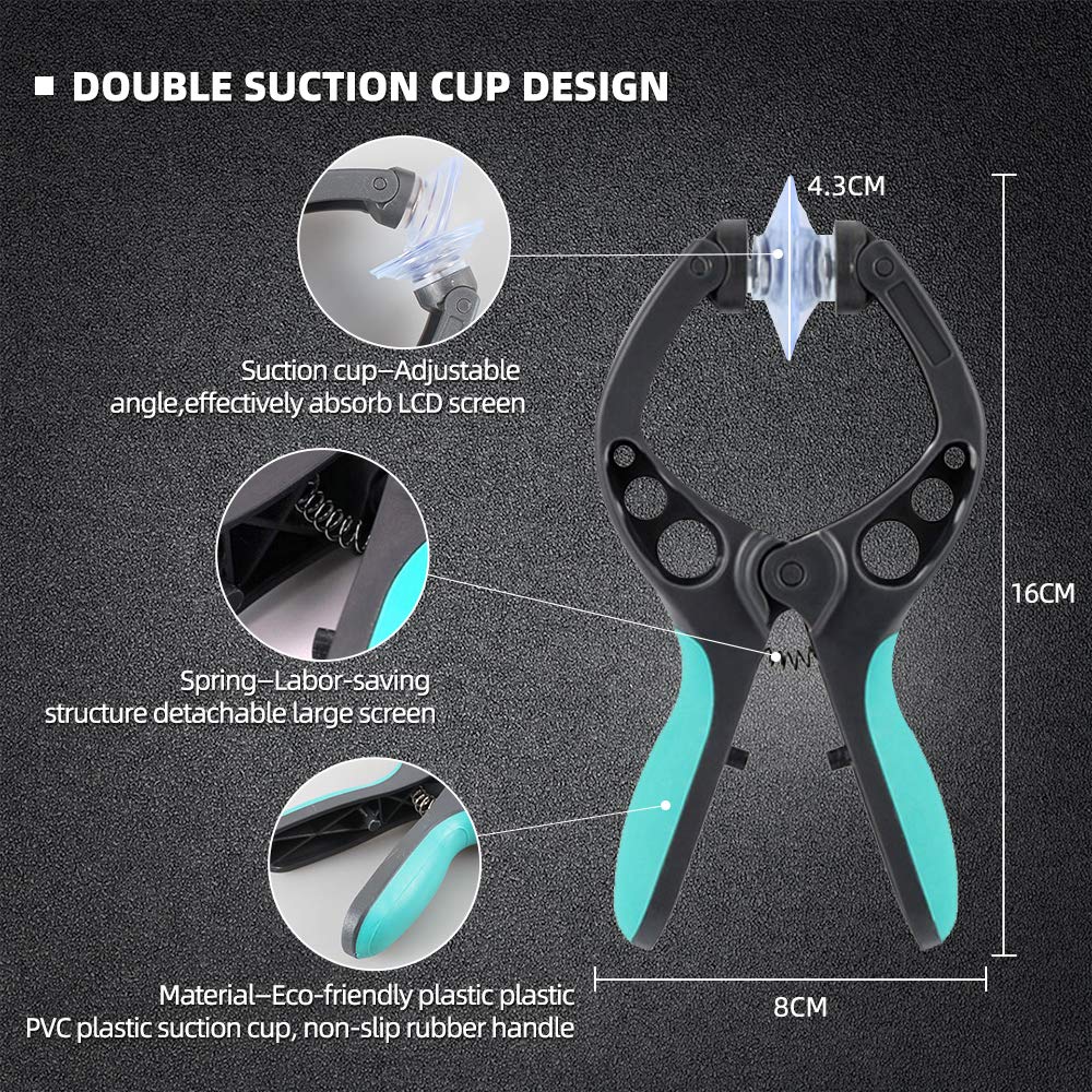 18 In 1 Electronics Repair Tool Kit, Precision Screwdriver Set, Opening Pry Tool Kit And Screen Opening Pliers With Portable Bag