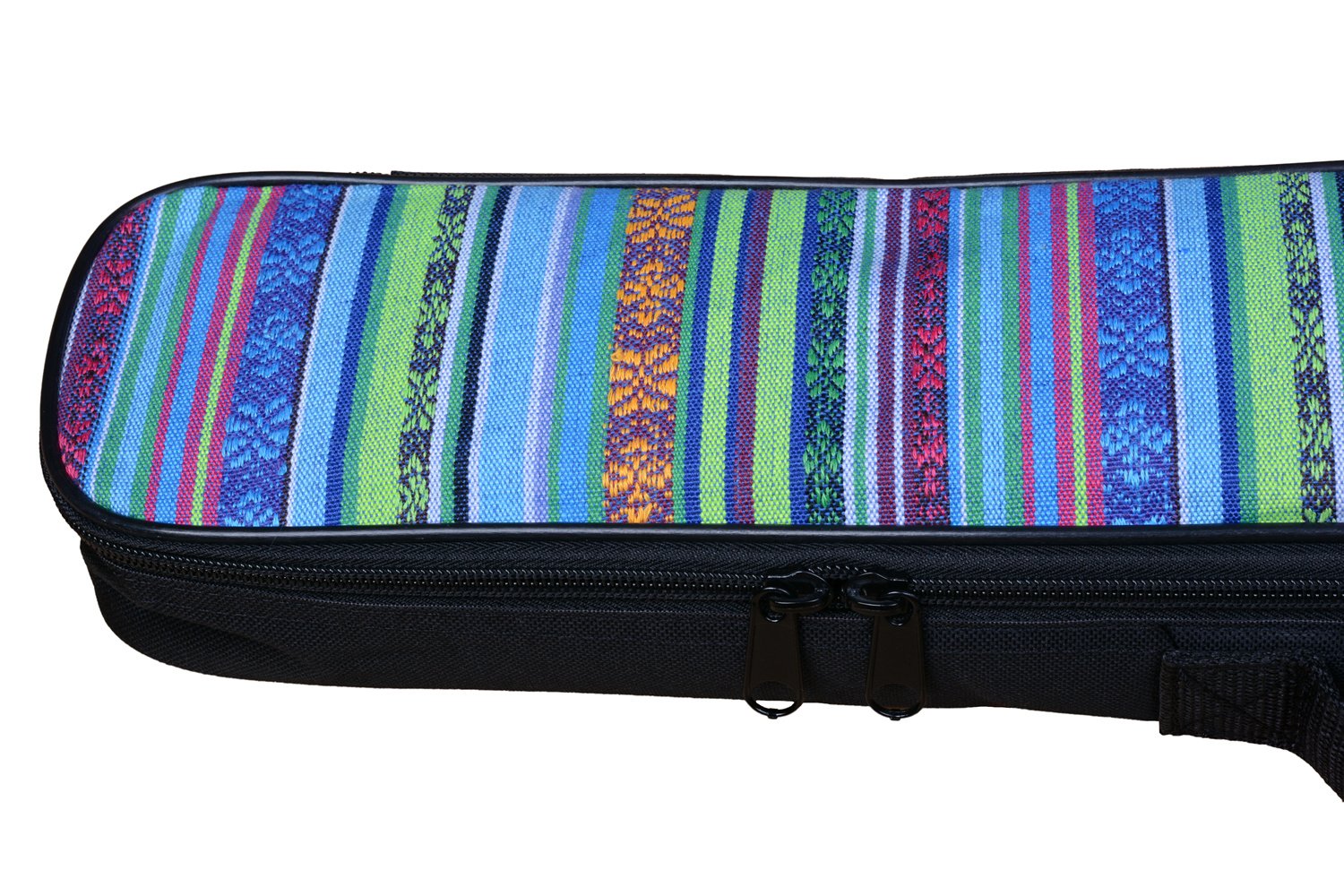 Hot Seal 10Mm Sponge Padding Waterproof Durable Colorful Conventional Ukulele Case Bag With Storage (23/24 Inch, Bohemia No.2)