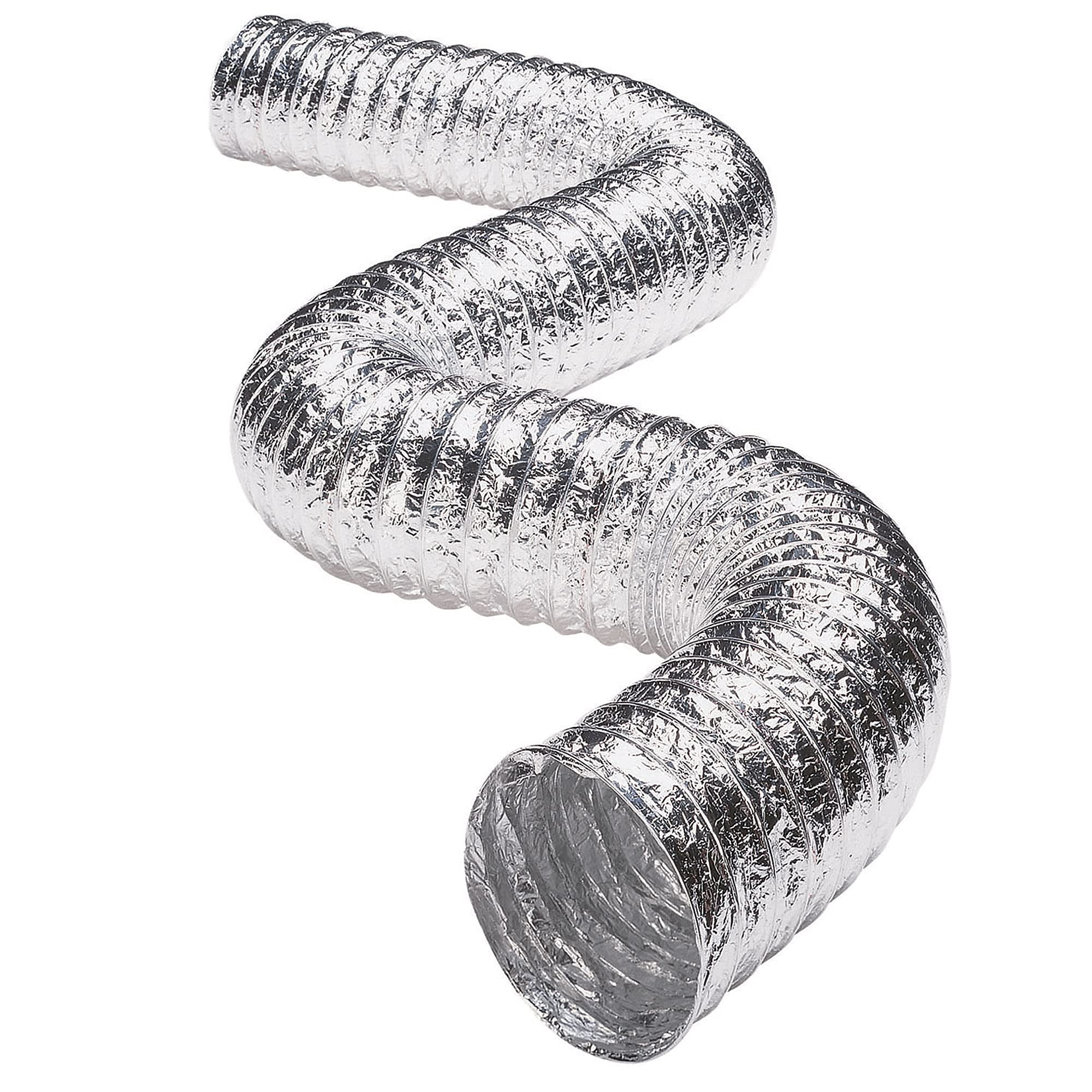 Deflecto Flxc0408 Aluminum (2 Ply 8Ft Ul 181 Class 1) Ducting Kits
