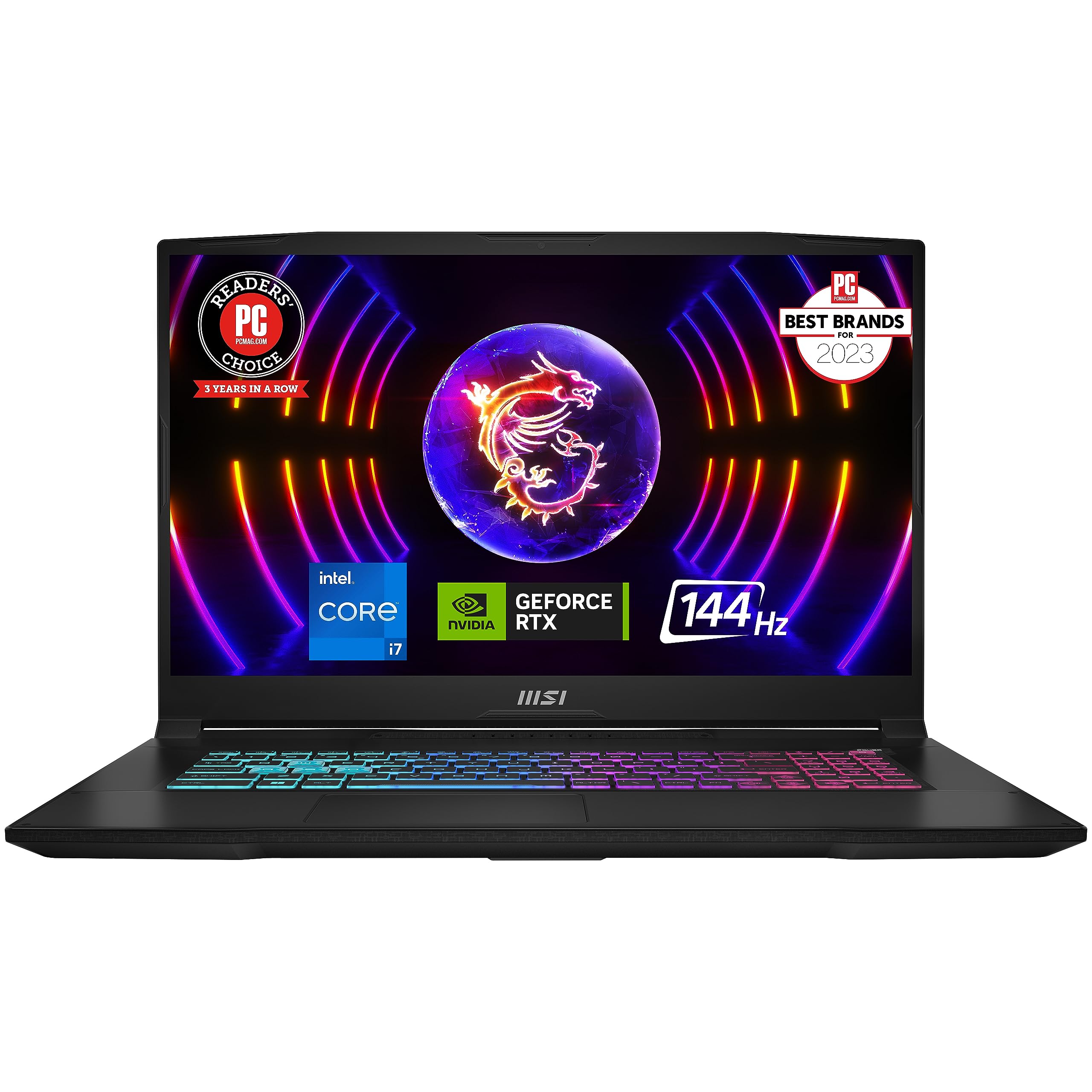 MSI Katana 17 Gaming Laptop: 13th Gen Intel Core i7, GeForce RTX 4060, 17.3 144Hz FHD Display, 32GB DDR5, 1TB NVMe SSD, USBTyp