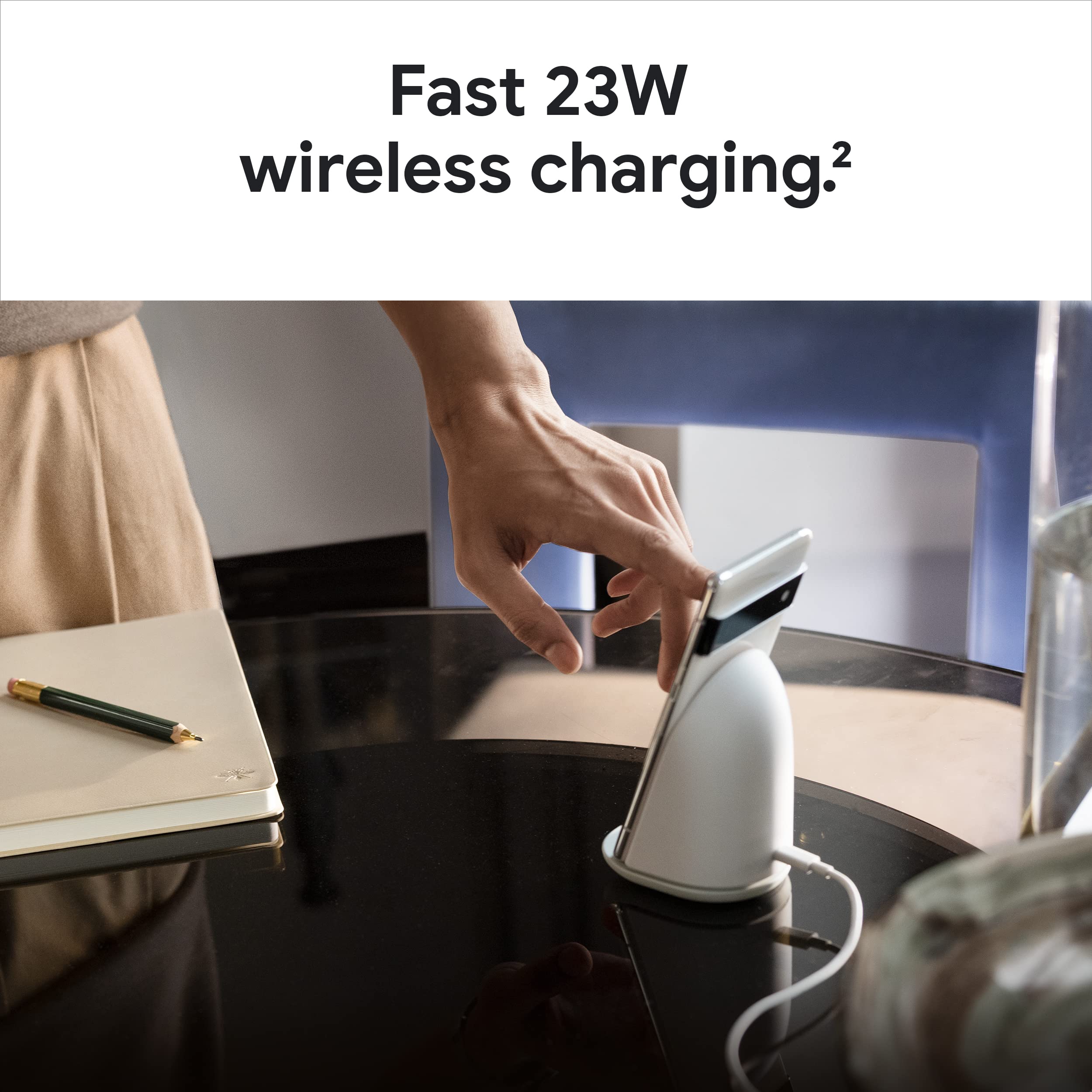 Google Pixel Stand (2Nd Gen)   Wireless Charger   Fast Charging Pixel Phone Charger   Compatible With Pixel Phones And Qi Certif