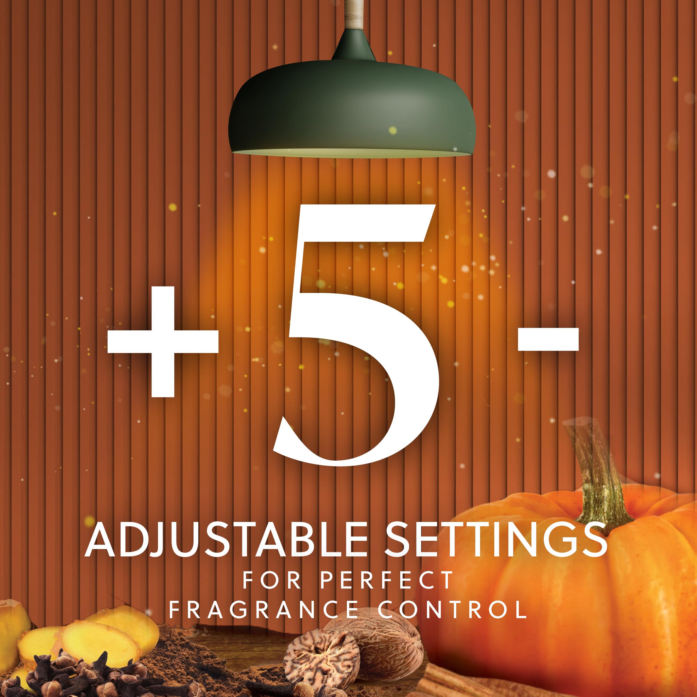 Air Wick Plug In Advanced Scented Oils Refills, Harvest Pumpkin + Spice,Fall Decorations For Home,Plug In Air Fresheners For Hom