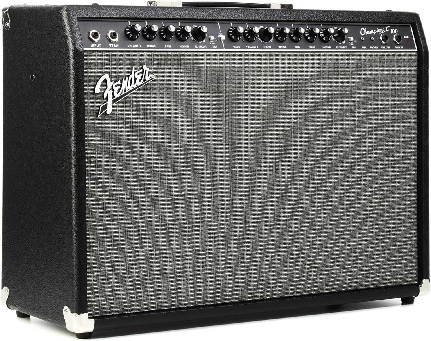 Fender Champion Ii 100 Guitar Amp, 100 Watts, With 2 Year Warranty, Features 15 Built In Effects Models