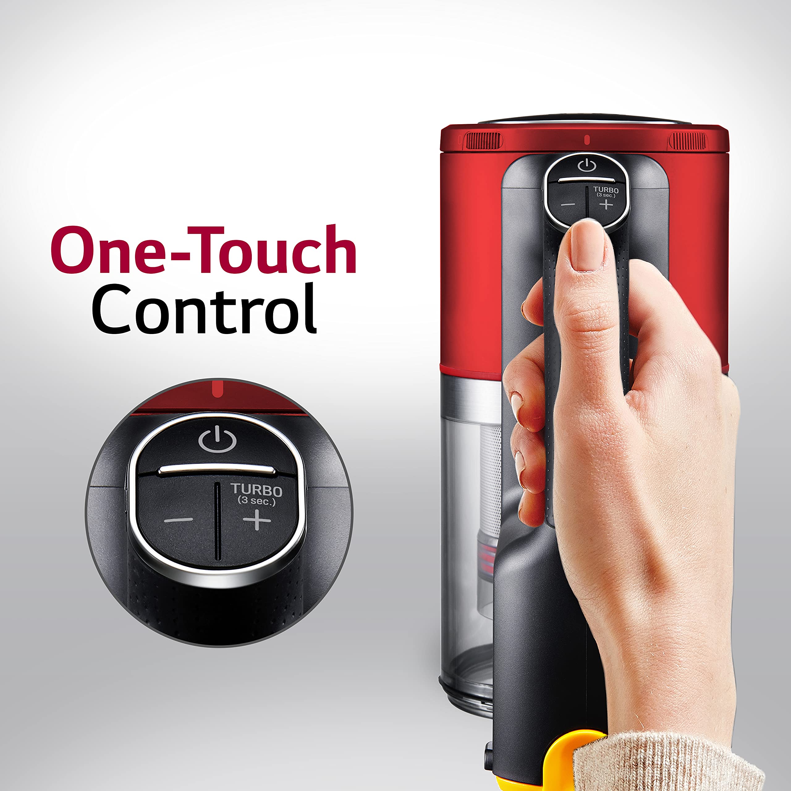 Lg Cordzero Cordless Stick Vacuum Cleaner, Hard Floor, Carpet, Car, Pet Hair, Powerful Suction, Extra Battery, Up To 80 Min, Lig