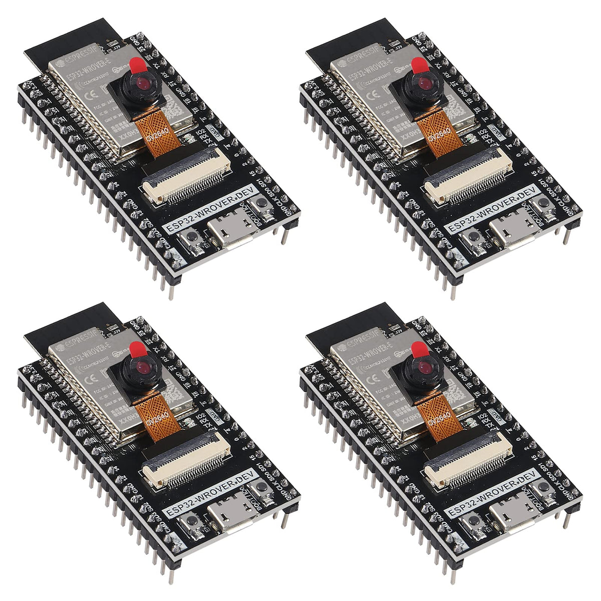 Aceirmc 4Pcs Esp32 Devkitc Core Board Esp32 Development Board Esp32 Wroom 32D Wifi Bluetooth Development Board For Arduino Ide (