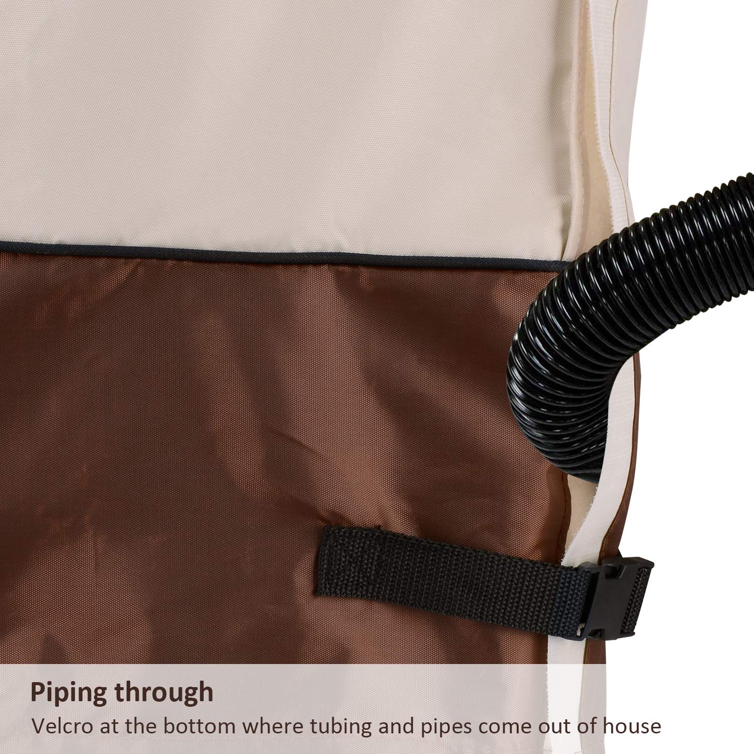 Bestalent Air Conditioner Cover For Outside Unit Square Ac Cover Fits Up To 30 X 30 X 32 Inches