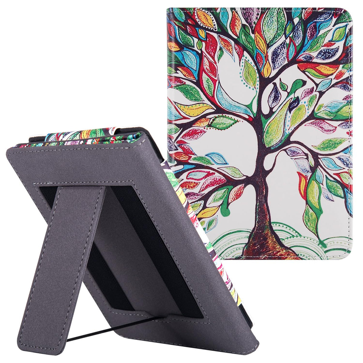 Laoshusheng Stand Case For 6'' Kindle Paperwhite (5Th/6Th/7Th/10Th Generation,2012 2018 Release)   Pu Leather Book Folio Sleeve