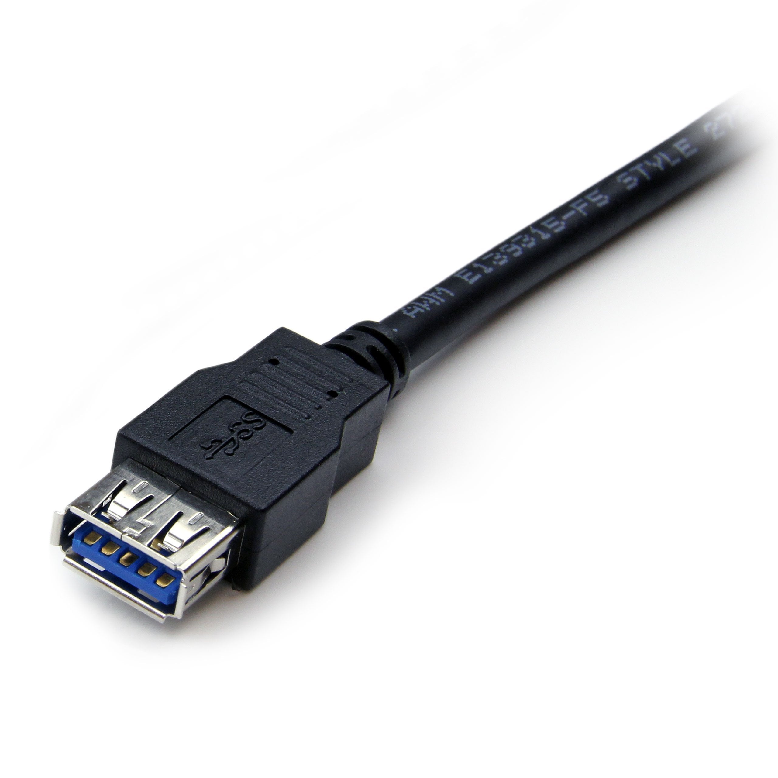 Startech.Com 2M Black Superspeed Usb 3.0 Extension Cable A To A   Male To Female Usb 3.0 Extender Cable   Usb 3.0 Extension Cord