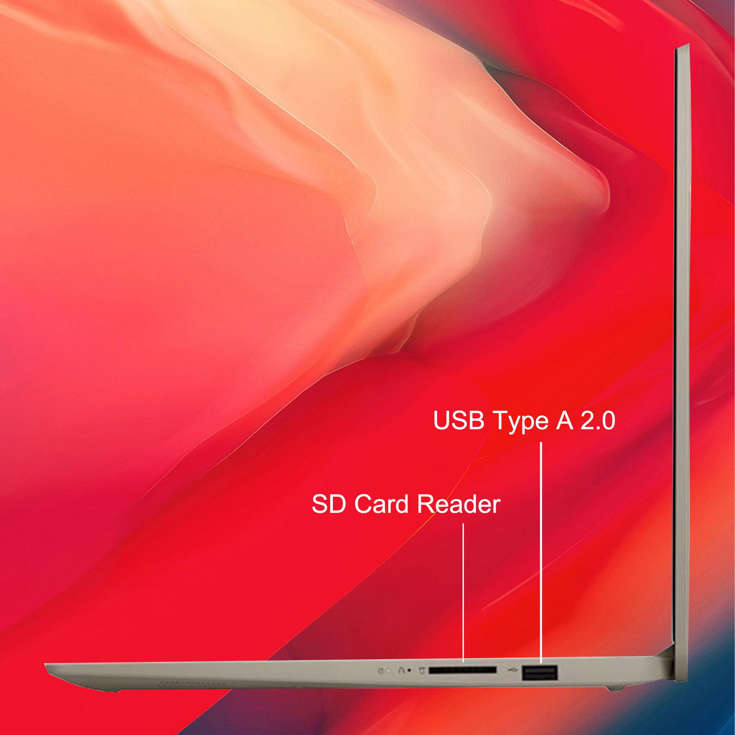 Lenovo Ideapad 1 Laptop, 15.6    Fhd Display, Intel Celeron N4500 Processor, 8Gb Ram, 128Gb Ssd, Sd Card Reader, Numeric Keypad,