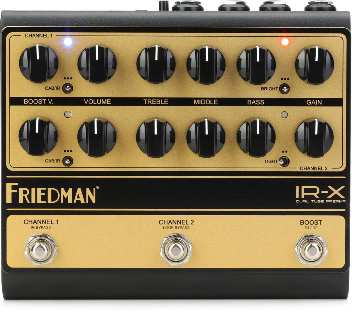 Friedman Ir X Dual Tube Preamp And Di