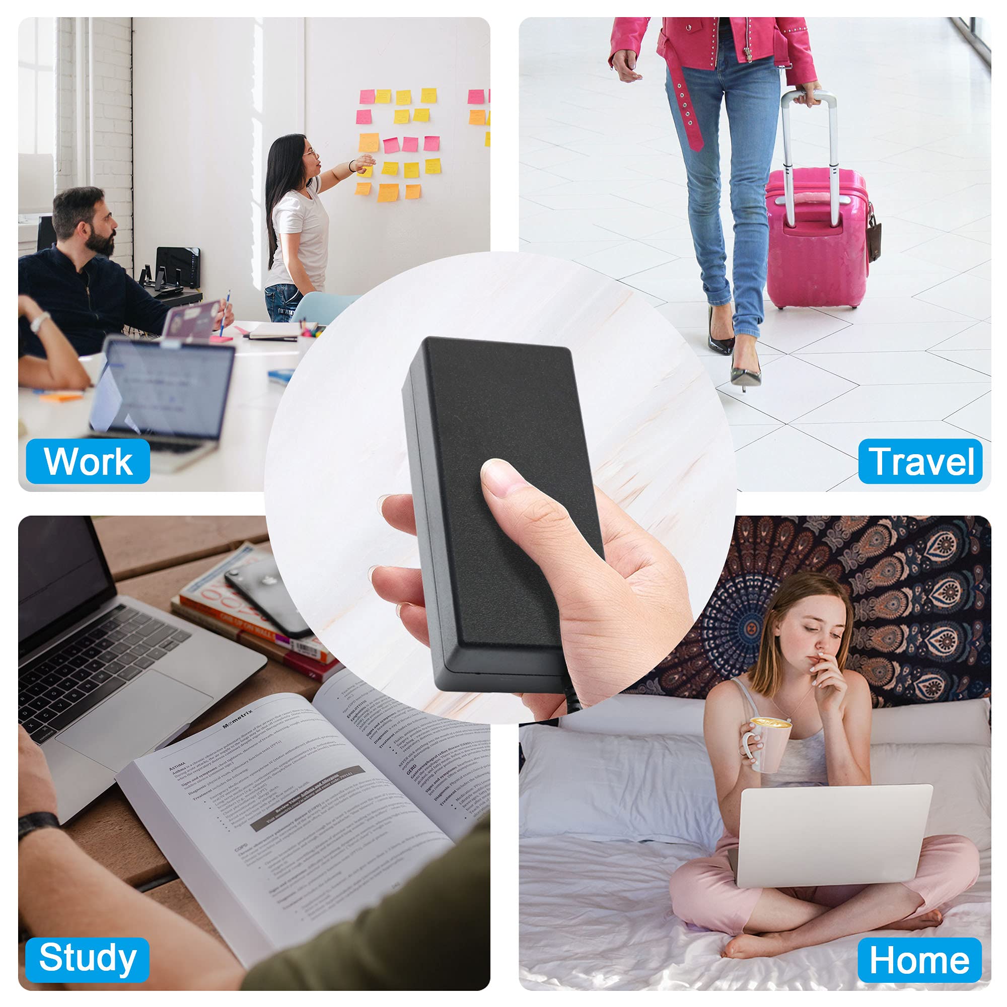 Universal 65W Usb C Laptop Charger Fit Hp Spectre X360,Spectre,Elitebook X360 Lenovo Dell Samsung Asus Acer Google Chromebook Charger Fast Charging Type C Travel Laptop Power Adapter