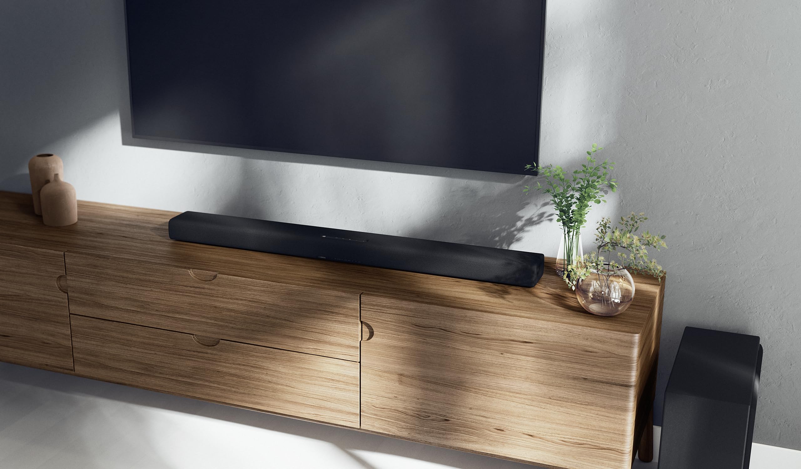 Yamaha True X Bar 50A Dolby Atmos Sound Bar With Wireless Subwoofer