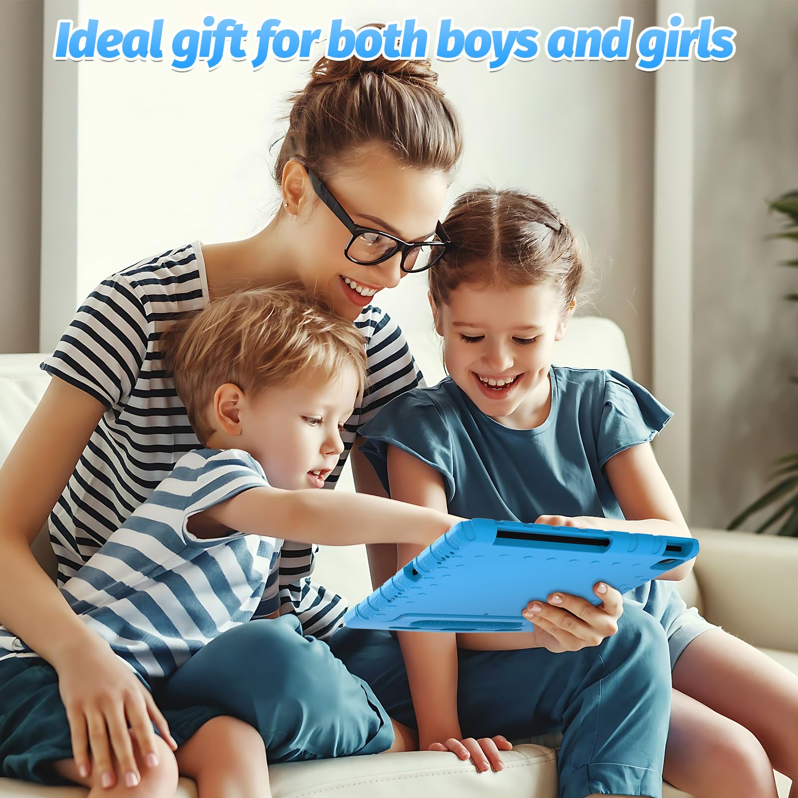 Billisgova New Kids Case For Ipad Mini 6Th Generation 8.3 Inch 2021 Durable Shockproof Ipad Mini Case 6Th Gen With Handle Stand