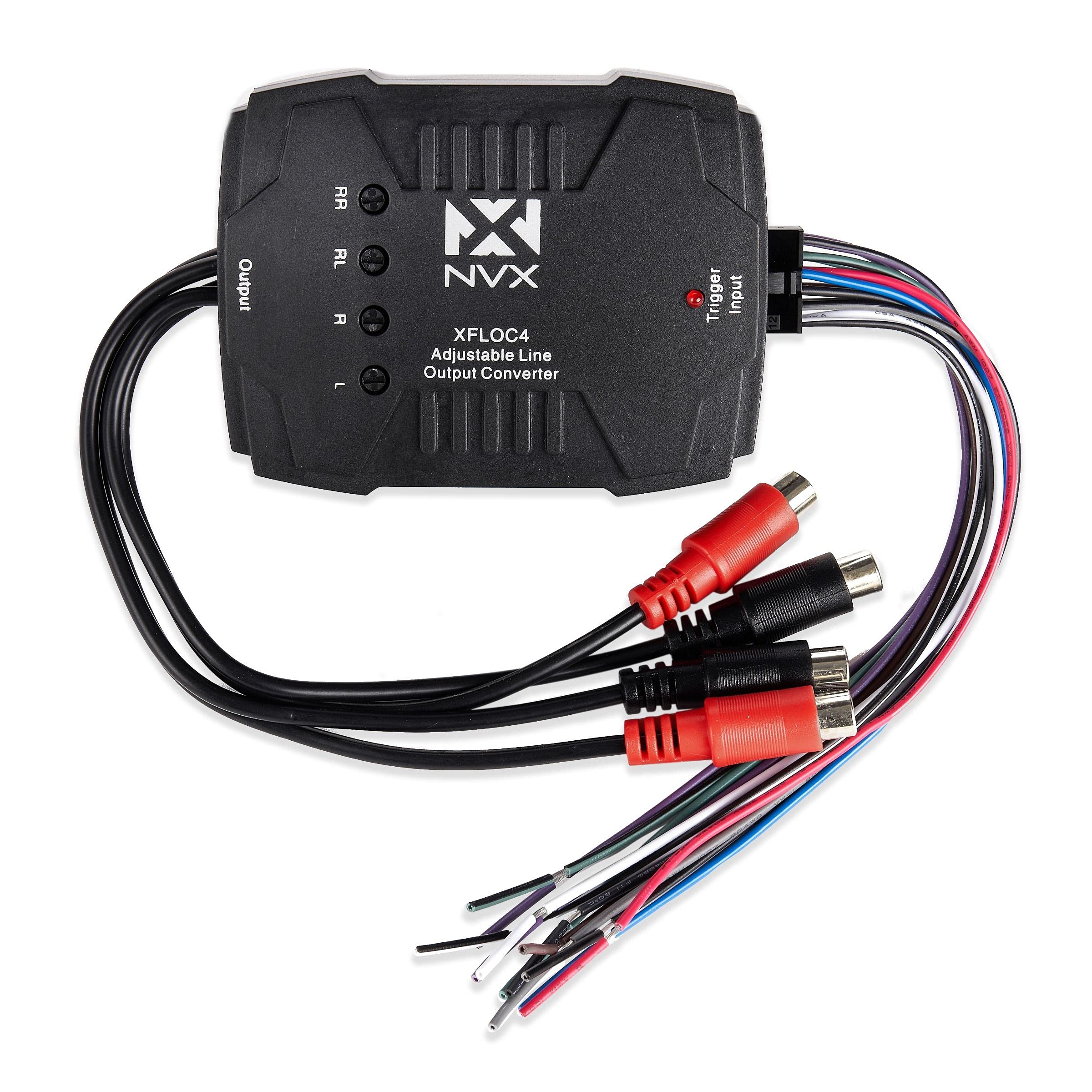 Nvx Xfloc4 4 Channel 160W Adjustable Line Output Converter With Remote Turn On