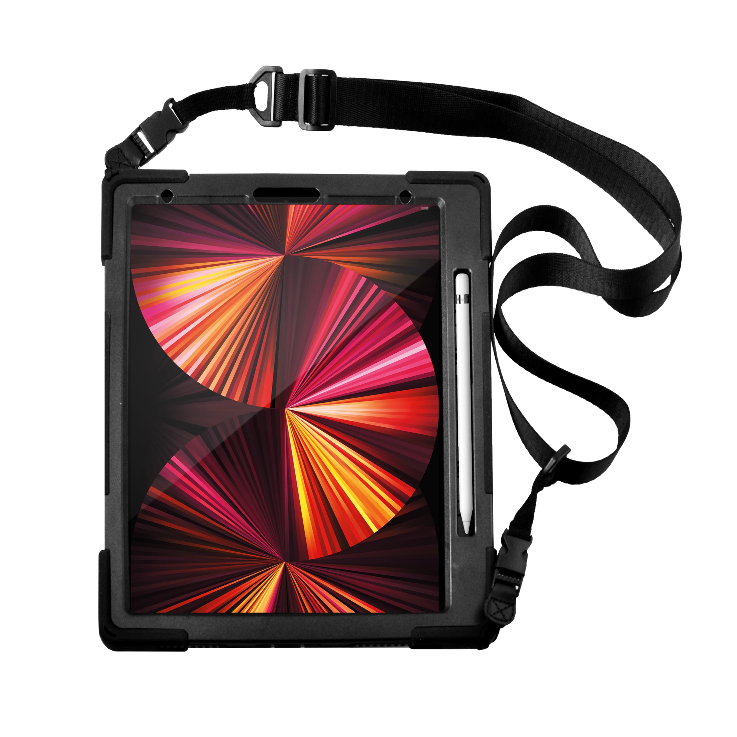 Codi Rugged Carrying Case - For Ipad Pro 12.9 Inch (Gen 5) - Shoulder Strap - 360-Degree Protection - Drop-Resistant - Apple Pen