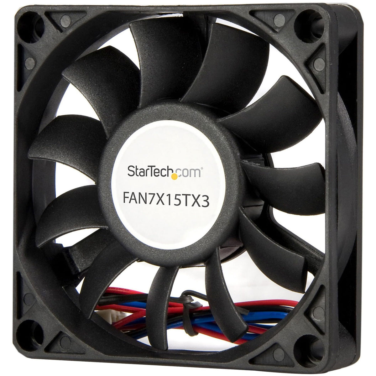 Startech.Com Replacement 70Mm Ball Bearing Cpu Case Fan   Tx3 Connector   Case Fan   70 Mm   Black   Add Additional Chassis Cool