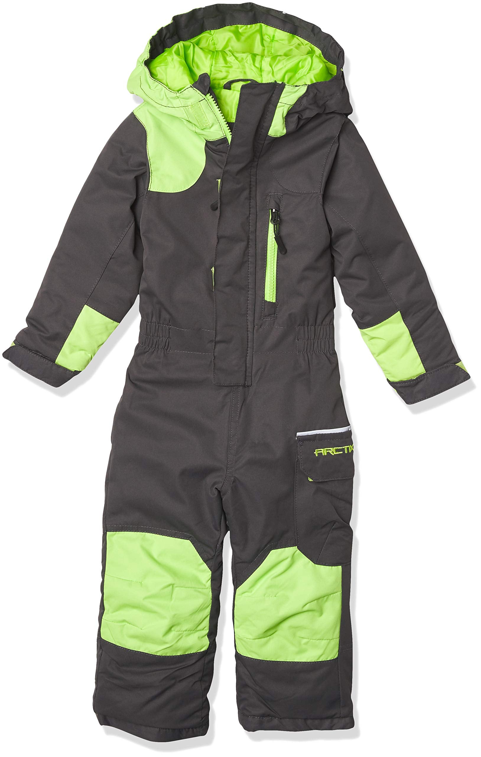 Arctix Kids Dancing Bear Insulated Snow Suit, Charcoal, X Small Husky