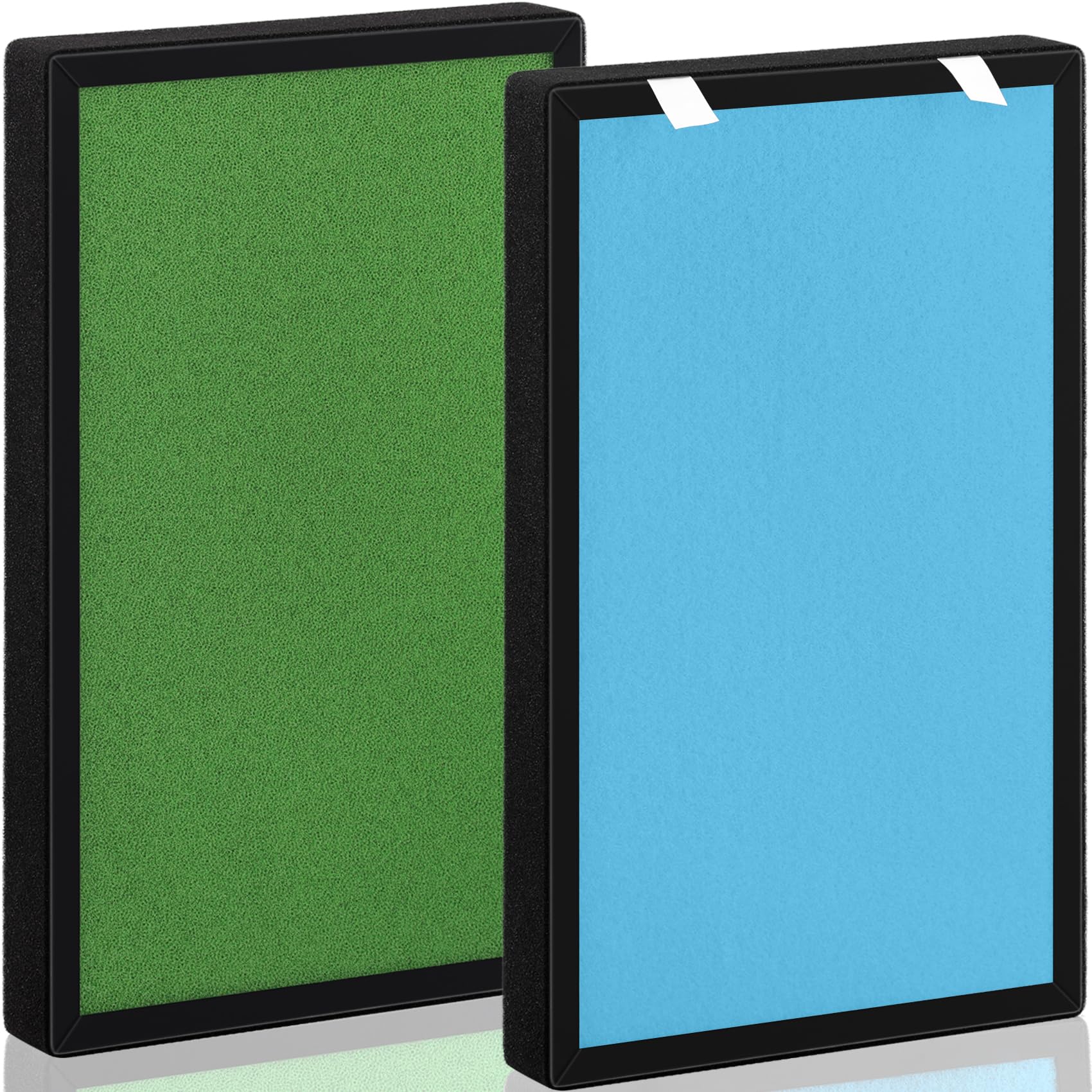 Hfunmo 2 Pack 4 In 1 H13 True Hepa Replacement Filter, Compatible With Pro Breeze Air Purifier Pb P01.