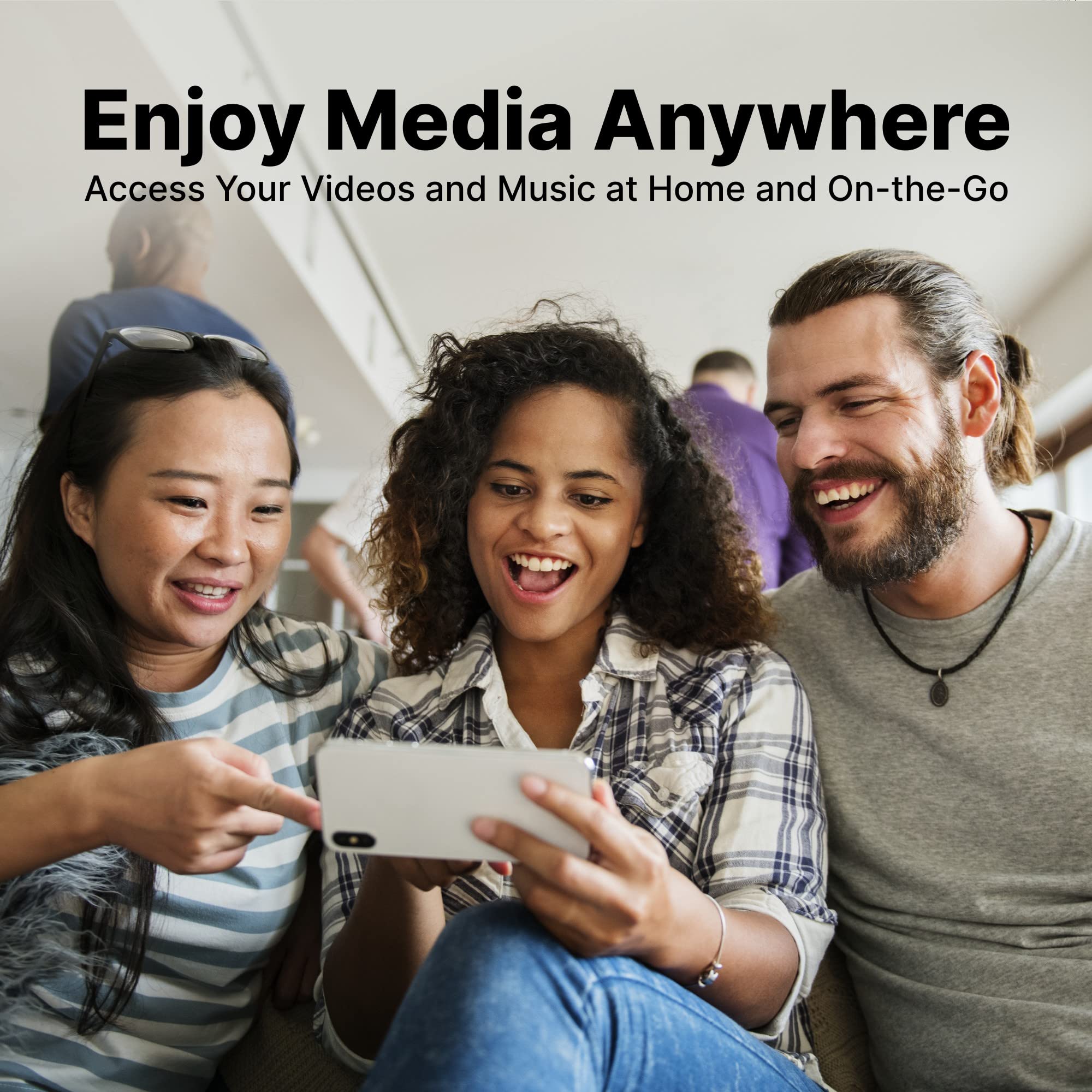 Amberpro Personal Cloud Storage Device + Ac2600 Wifi Router. Dual 1Tb Hard Drives With Raid 1 Or Optional 2Tb With Raid 0. Plex