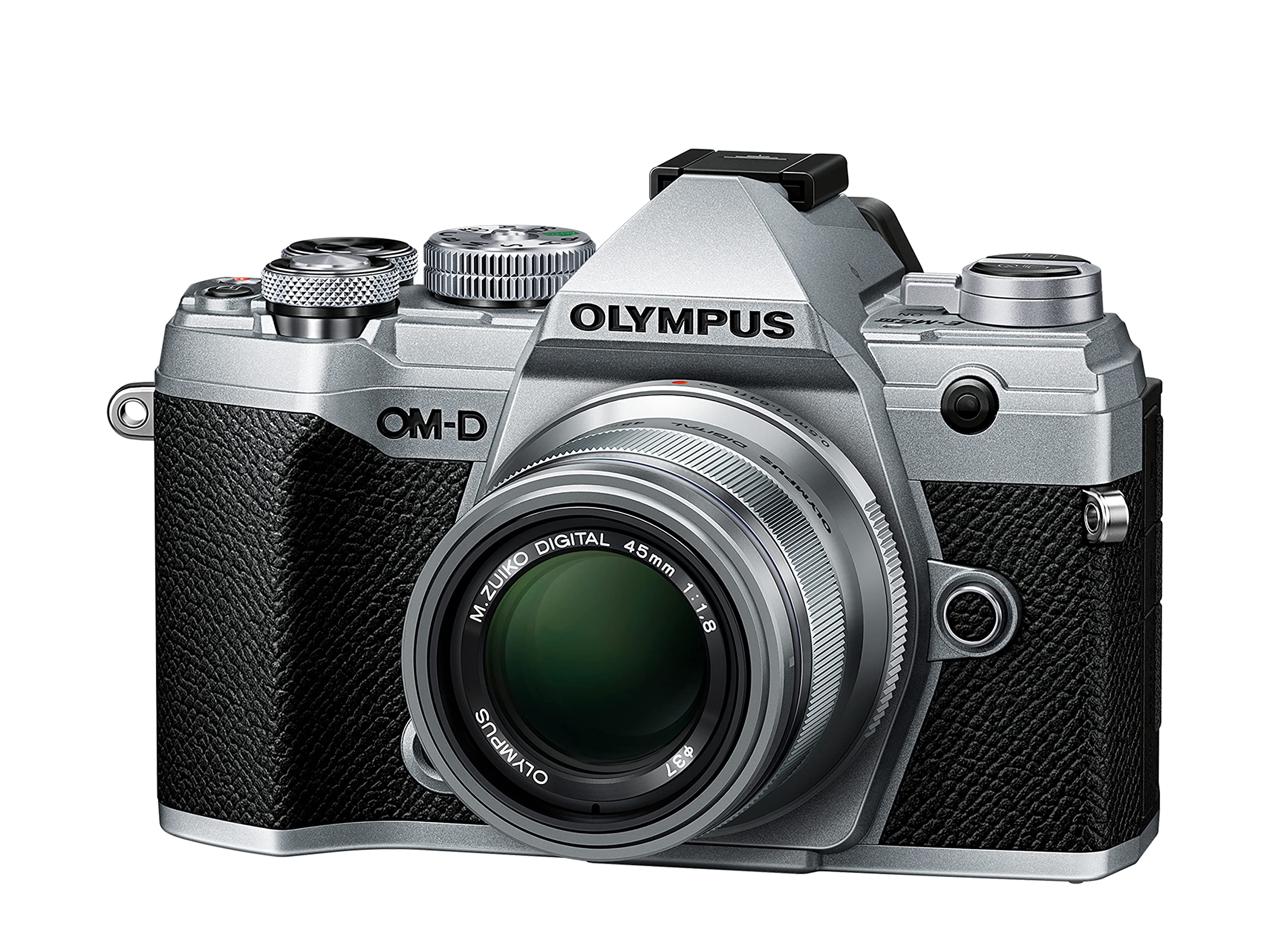 Olympus M. Zuiko Digital Ed 45Mm F1.8 (Silver) Lens For Micro 4/3 Cameras   International Version (No Warranty)