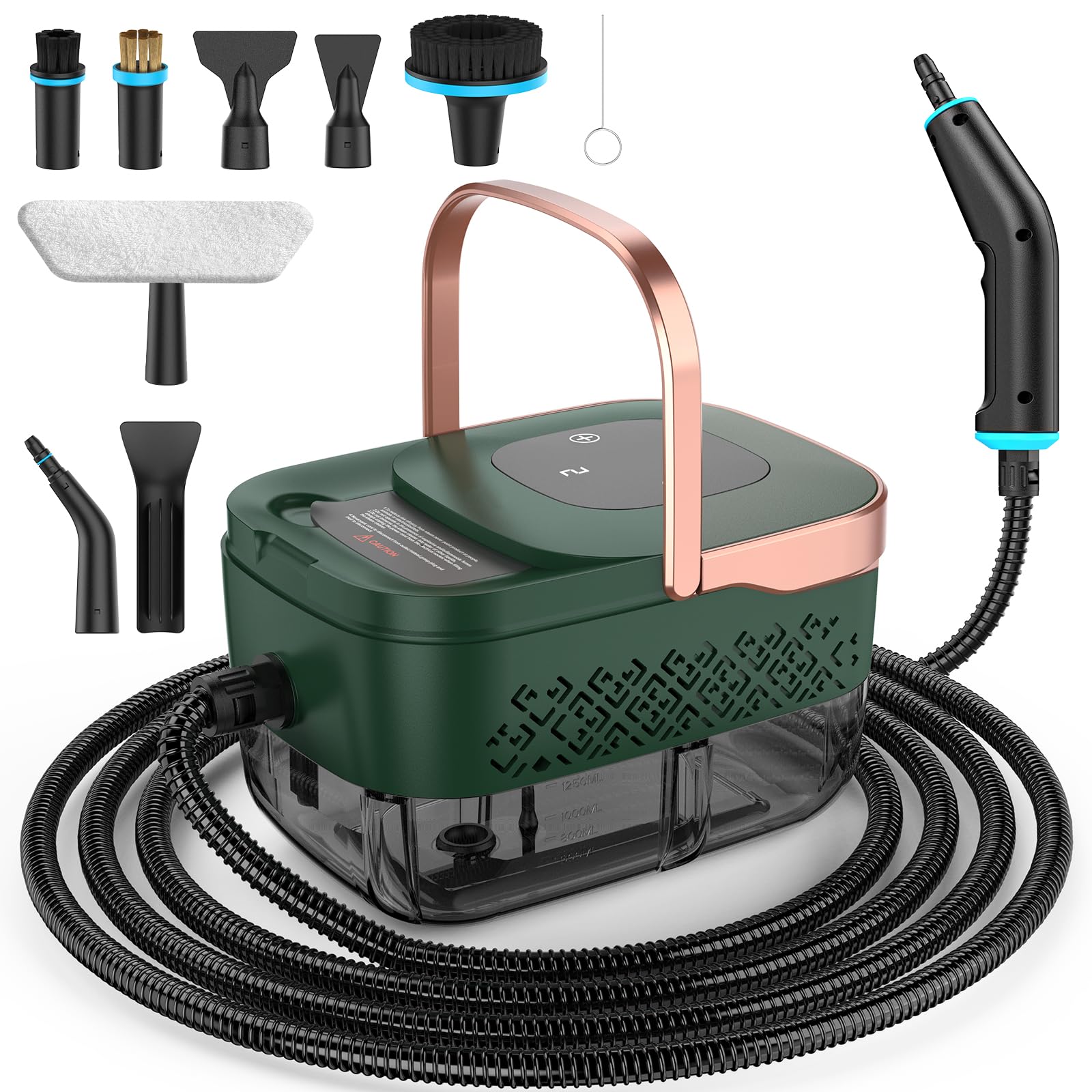 Steam Cleaner for Home, Pressurized Handheld Steamer