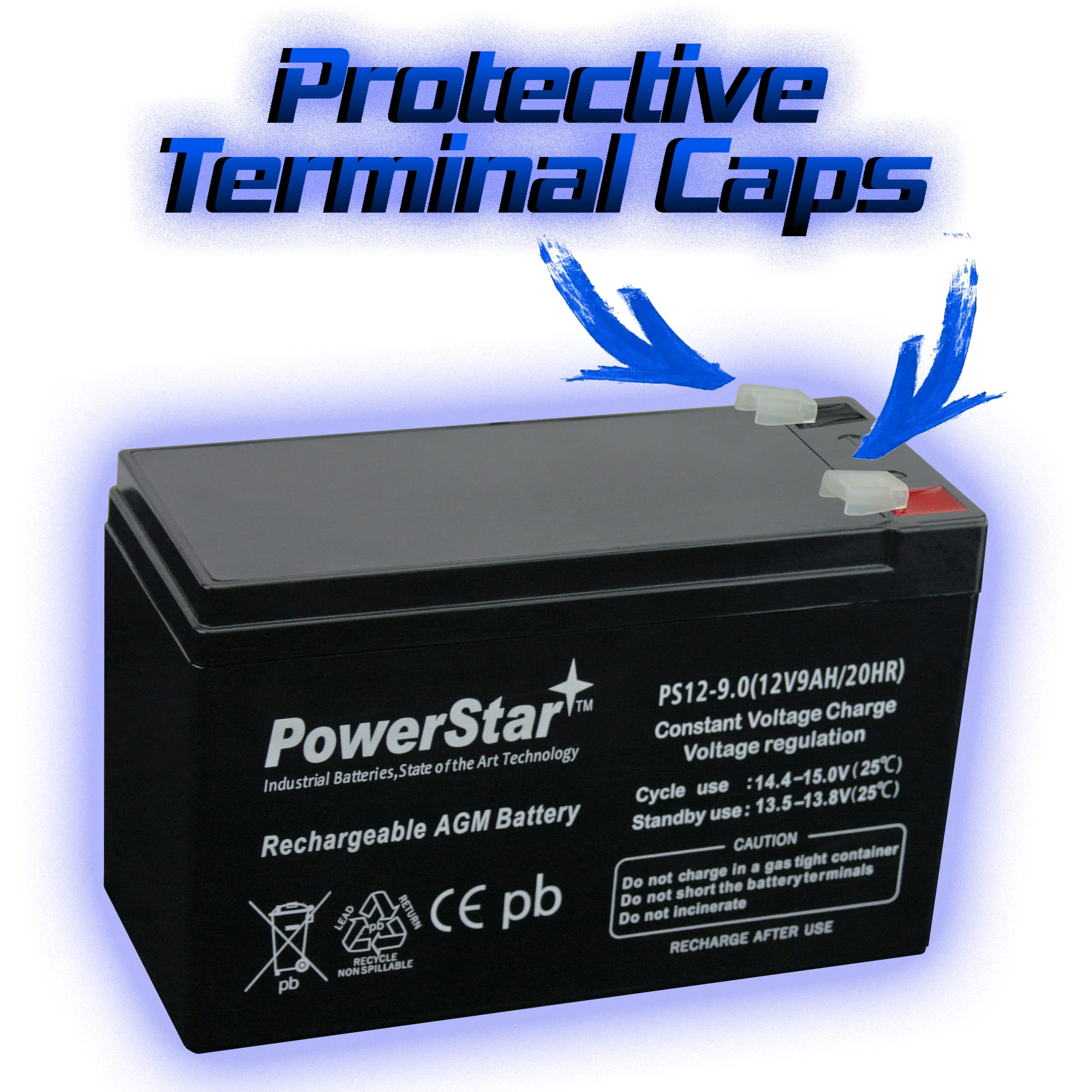 Powerstar Replacement For Csb Hr1234W F2 Battery For Compatible With Apc Ups Units   2 Year Warranty