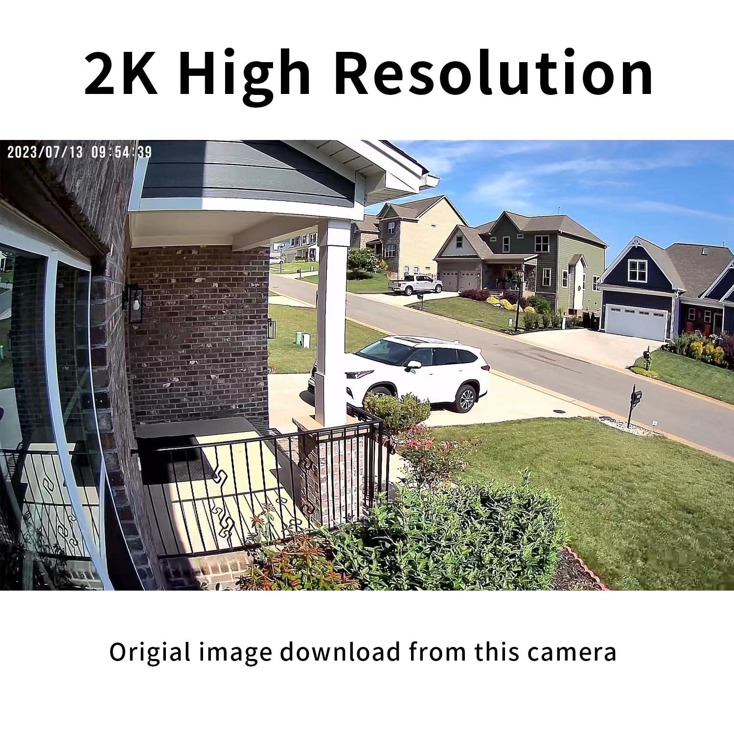 Letscee Cameras For Home Security Outdoor Indoor,Security Cameras Wireless Outdoor Battery Rechargeable Wifi,2K Night Vision, Mo