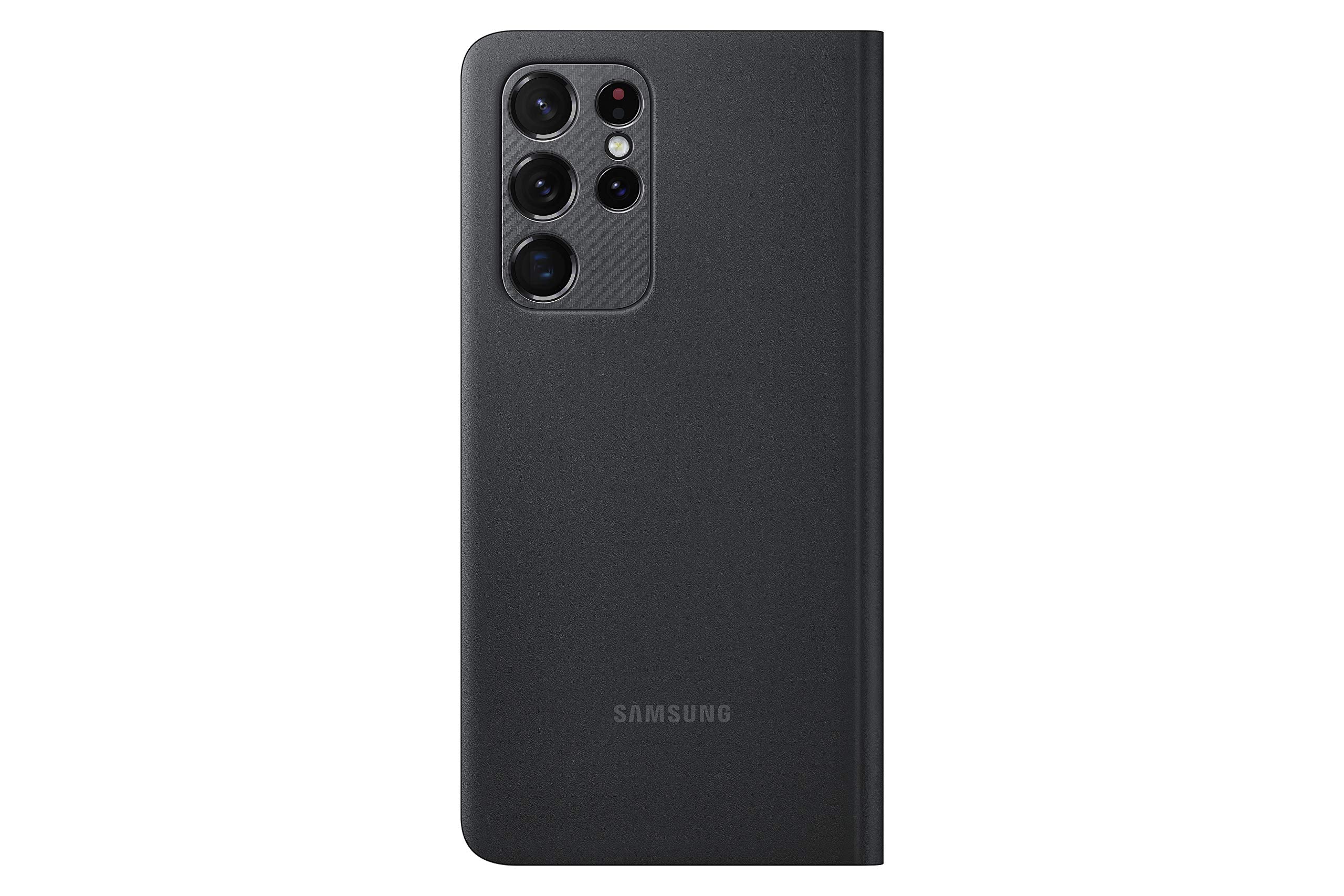 Samsung Galaxy S21 Ultra S View Flip Case With S Pen Bundle   Black (Us Version)