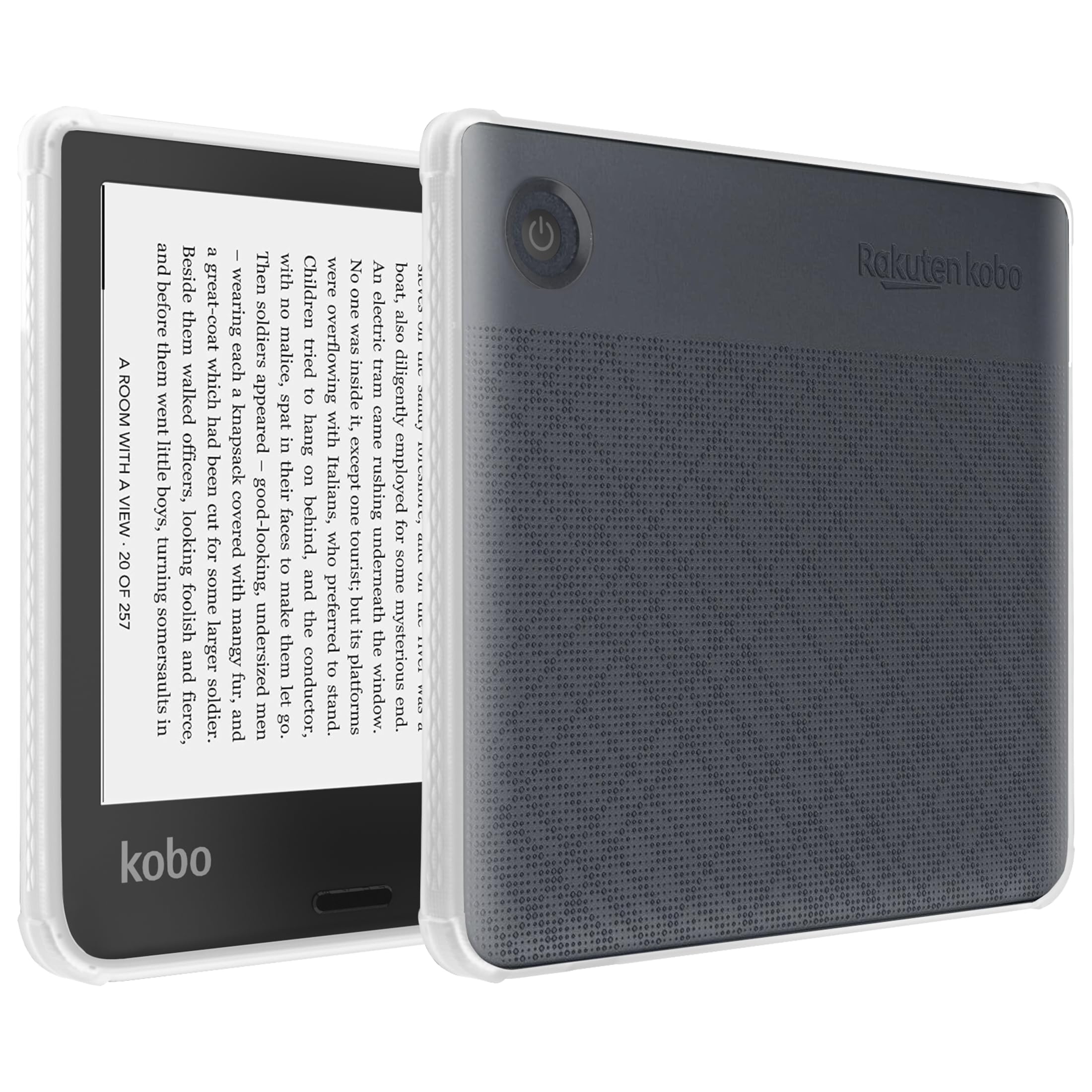 TUDIA SKN Designed for Kobo Libra 2 Case (7) Cover  [NOT FIT Colour 2024 Version] Shockproof Slim AntiYellowing [Reinforced C