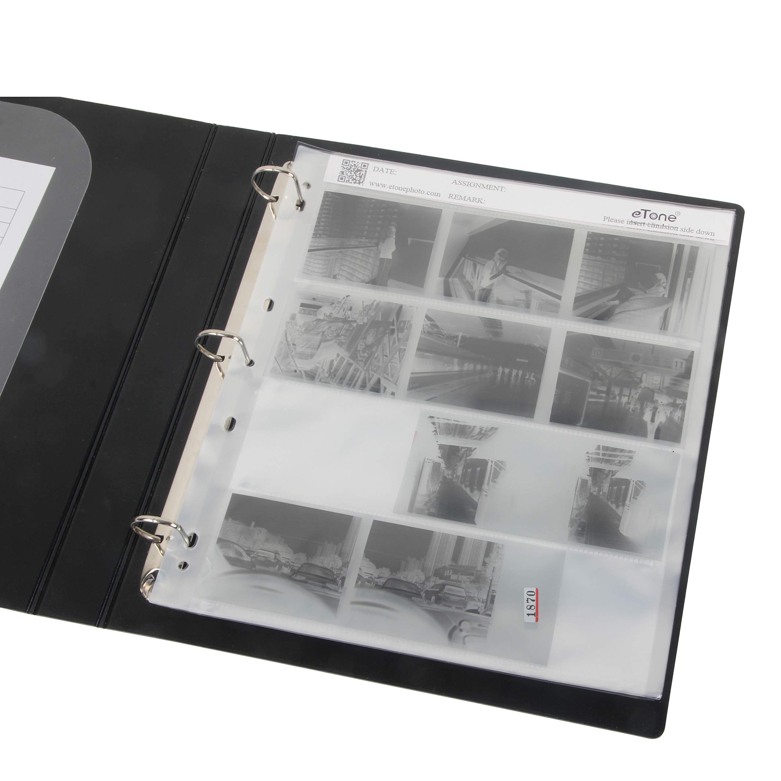 50X Etone Archival Storage Sheets 120 Negative Page Preservers (50X120)
