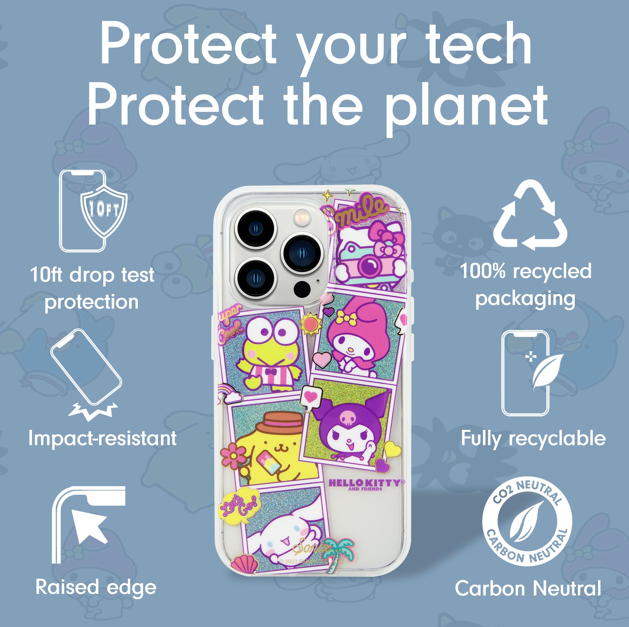 Sonix X Sanrio Case For Iphone 15 Pro Max | Compatible With Magsafe | 10Ft Drop Tested | Hello Kitty Snapshots