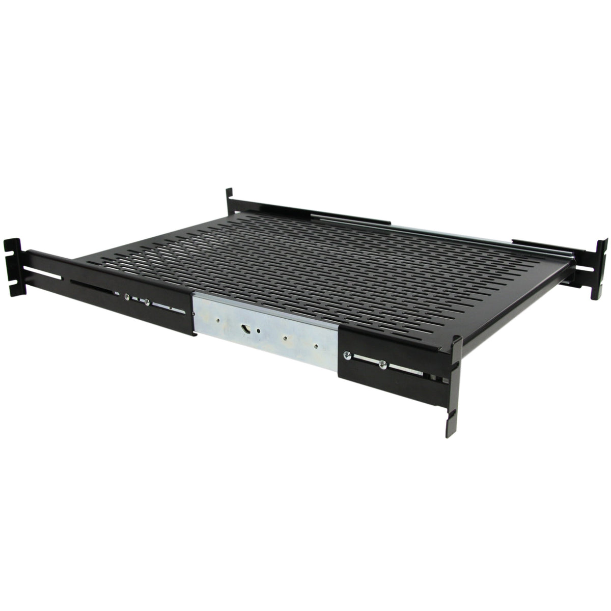 Startech.Com 1U Sliding Server Rack Mount Keyboard Shelf Tray   55Lbs   22'' Deep Steel Pull Out Drawer For 19'' Av, Network Equ