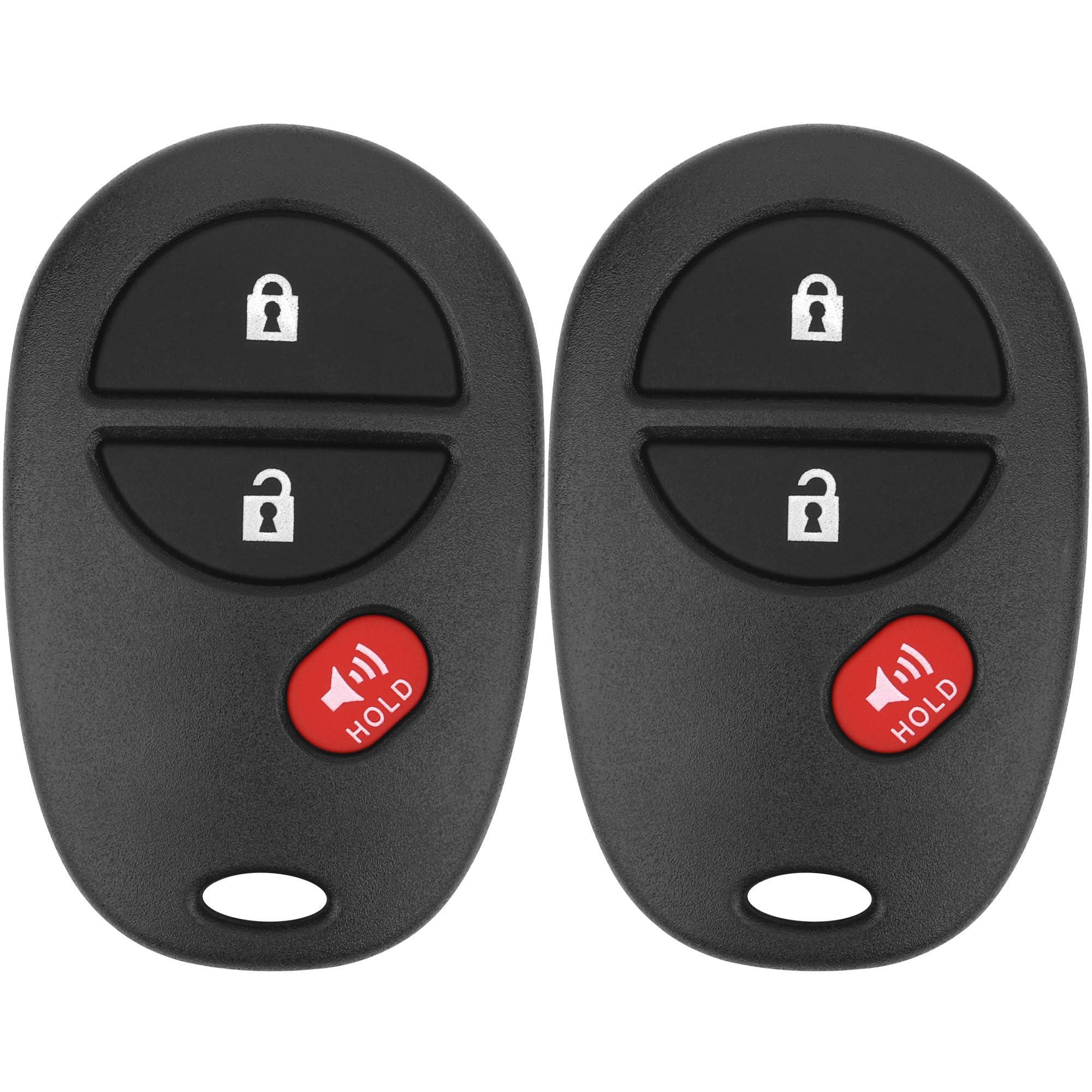 Key Fob Replacement for 2008-2013 Toyota Highlander/ 08-18 Sequoia/ 04-17 Sienna/ 05-16 Tacoma/ 07-18 Tundra Car Keyless Entry R