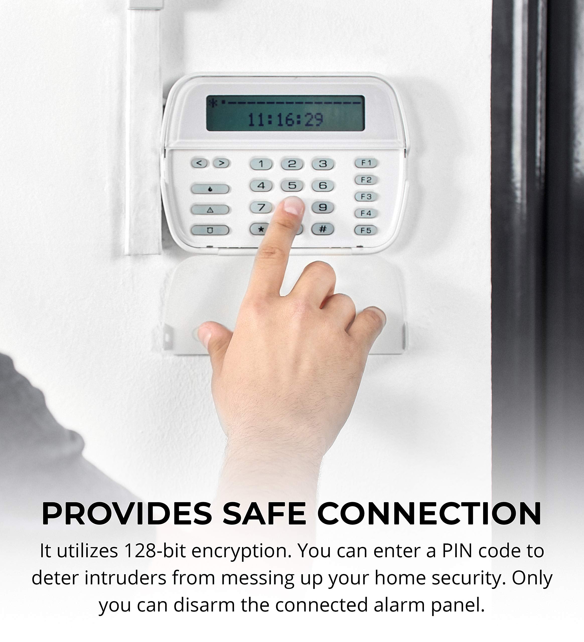 Eyezon Envisalink Evl 4Ezr Ip Security Interface Module For Dsc And Honeywell (Ademco) Security Systems, Compatible With Alexa