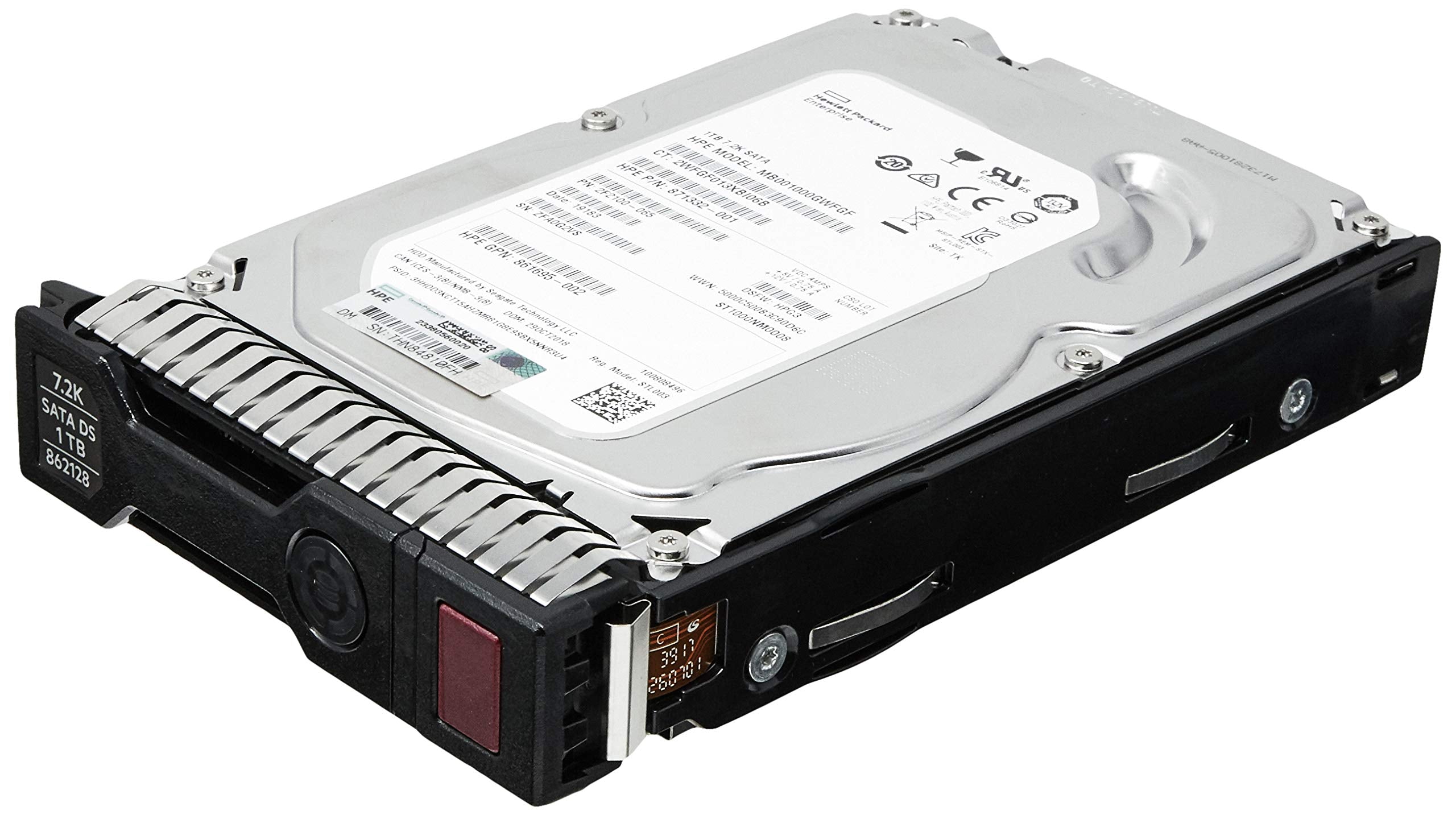 Hpe 861691 B21 1Tb 3.5'' Lff Sata Midline 7200Rpm Internal Hard Drive