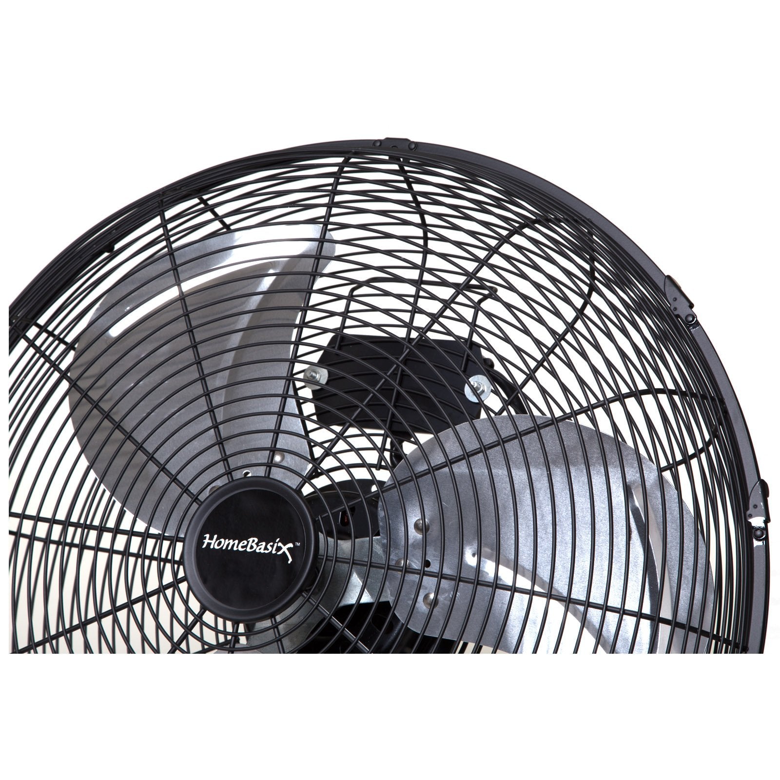 Homebasix Lf 20 High Velocity Floor Fan, Black