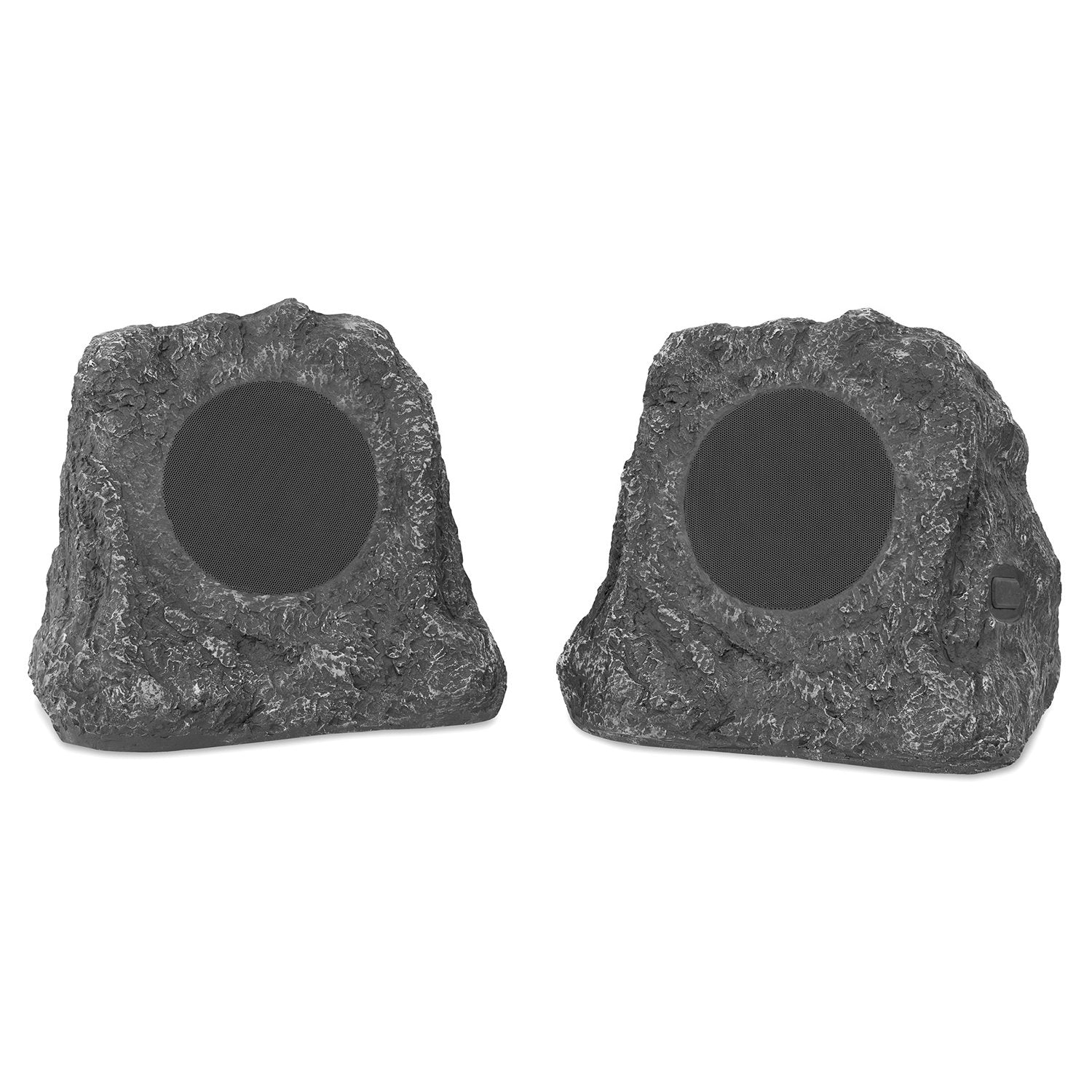Victrola Outdoor Rock Speaker Pair   Wireless Bluetooth Speakers For Garden, Patio, Waterproof Design, Built For All Seasons, Re