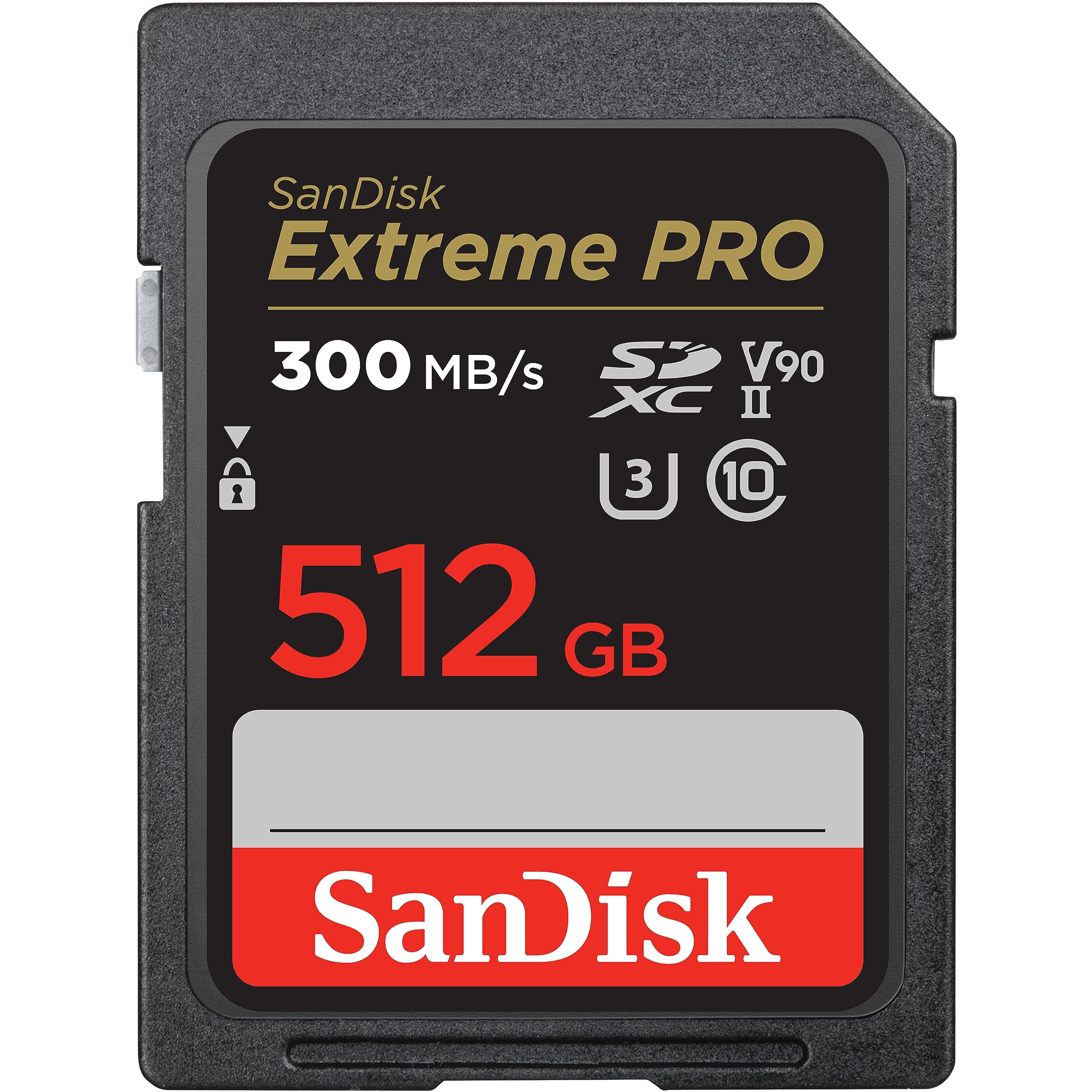 Sandisk 512Gb Extreme Pro Sdxc Uhs Ii Memory Card   C10, U3, V90, 8K, 4K, Full Hd Video, Sd Card   Sdsdxdk 512G Gn4In