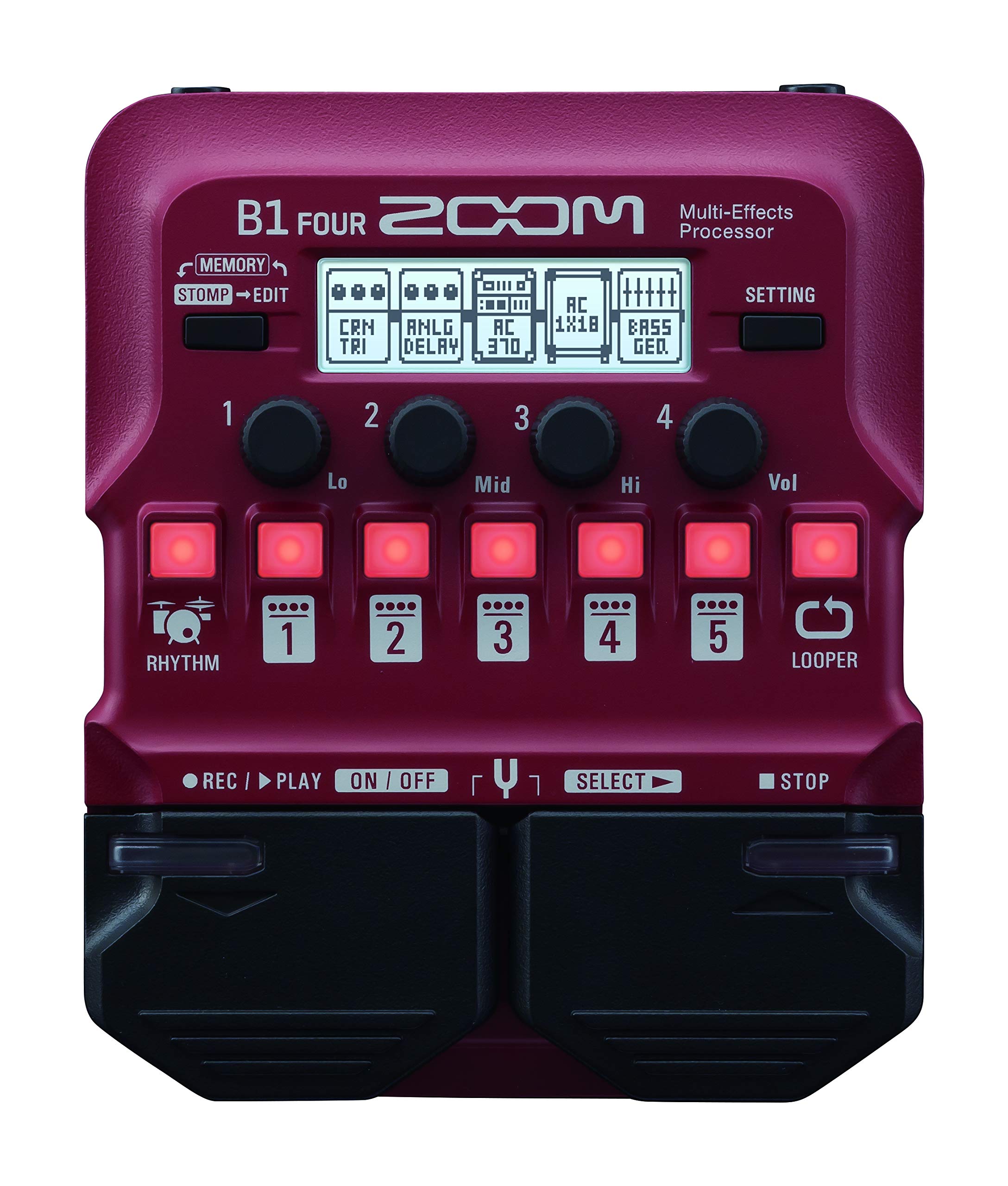 Zoom B1Four Guitar Multieffects Processor