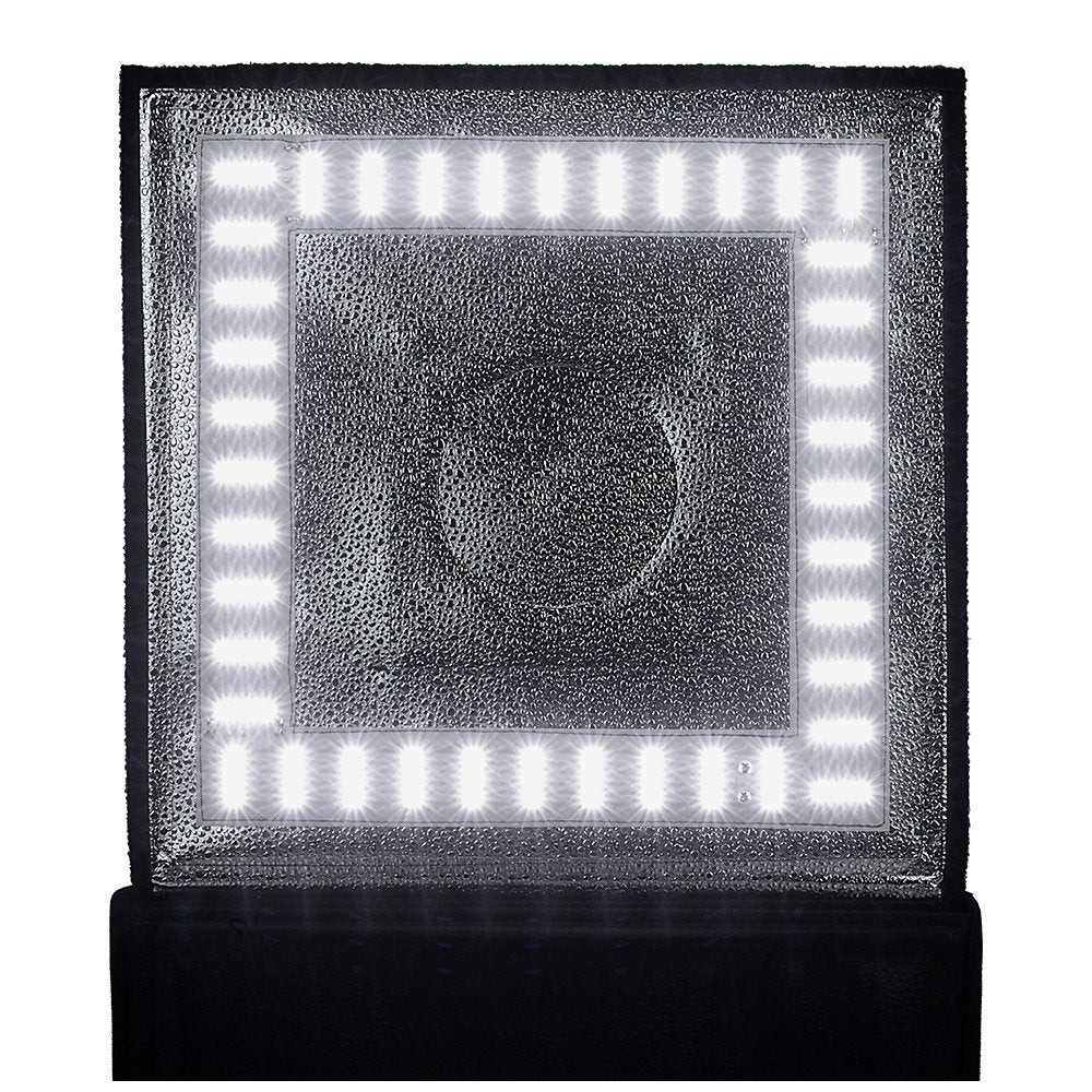 Fotodiox Pro Led 16X16 Studio-In-A-Box For Table Top Photography - Includes Light Tent, Integrated Dimmable Led Lights, Carrying