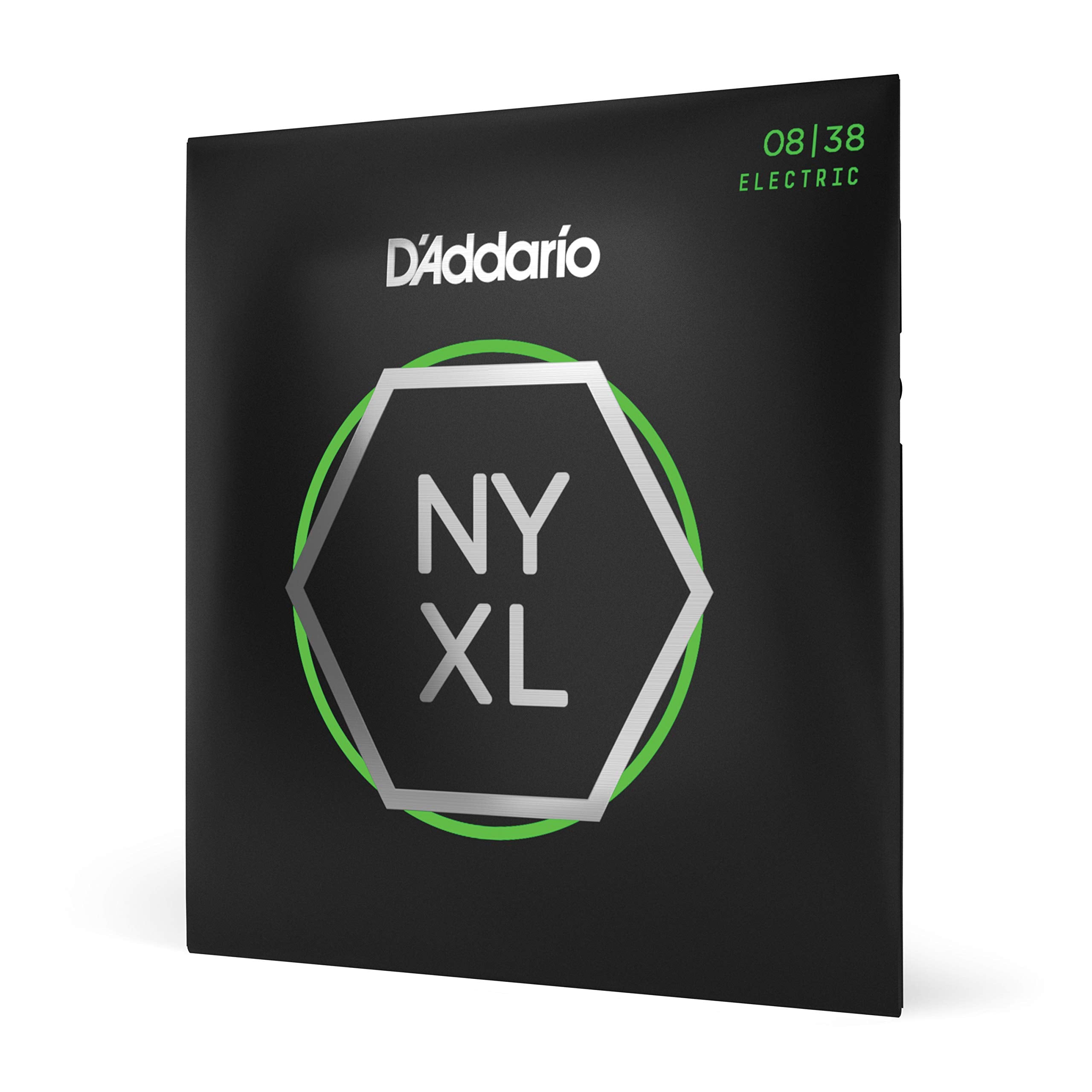 D'Addario Guitar Strings   Nyxl Electric Guitar Strings   Nyxl0838   Unrivaled Strength, Tuning Stability, Enhanced Mid Range   For 6 String Guitars   08 38 Extra Super Light