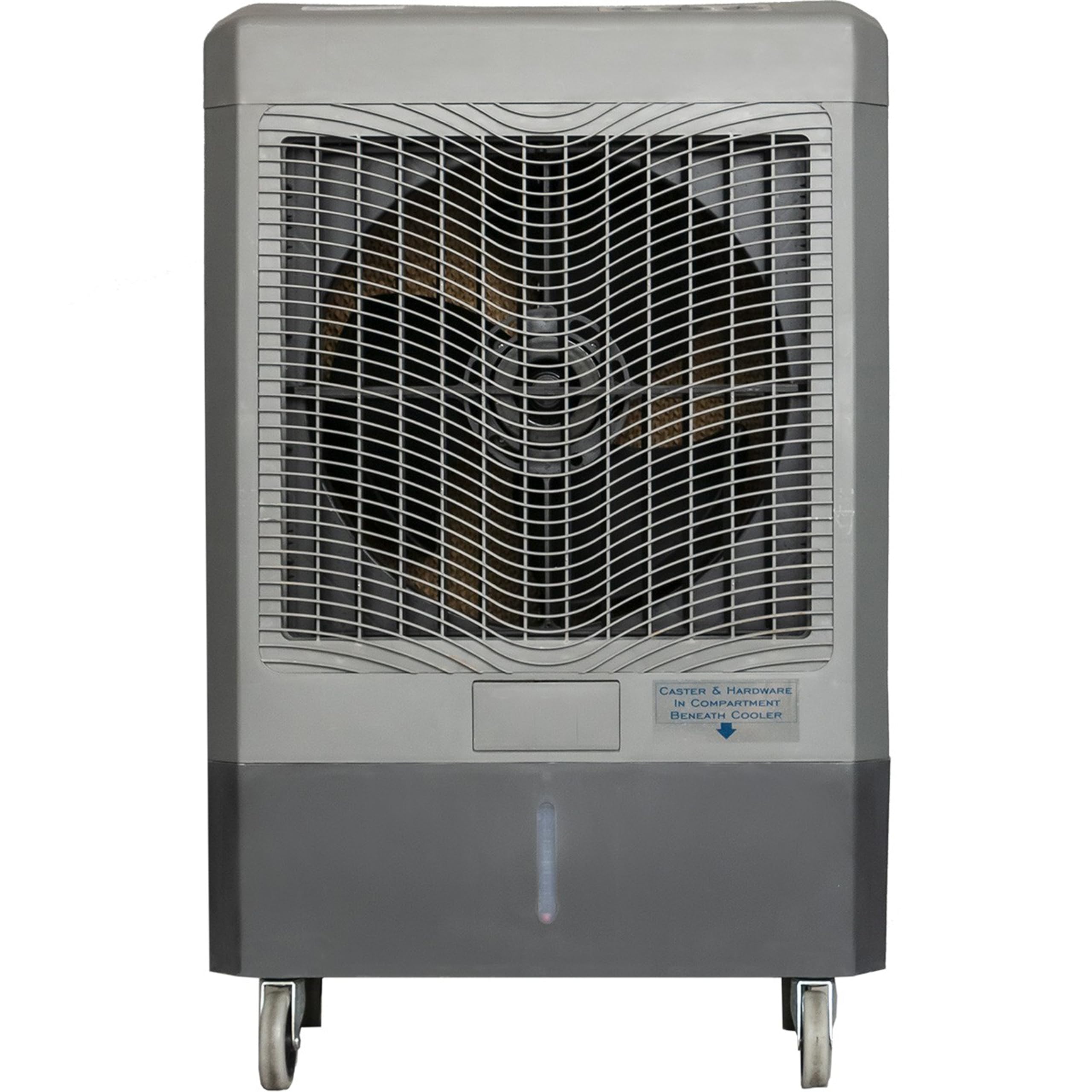 Portable Swamp Coolers   5300 Cfm Mc61M Evaporative Air Cooler With 3 Speed Fan   Water Cooler Fan 1600 Sq. Ft. Coverage High Velocity Outdoor Cooling Fan Swamp Cooler By Hessaire   Gray