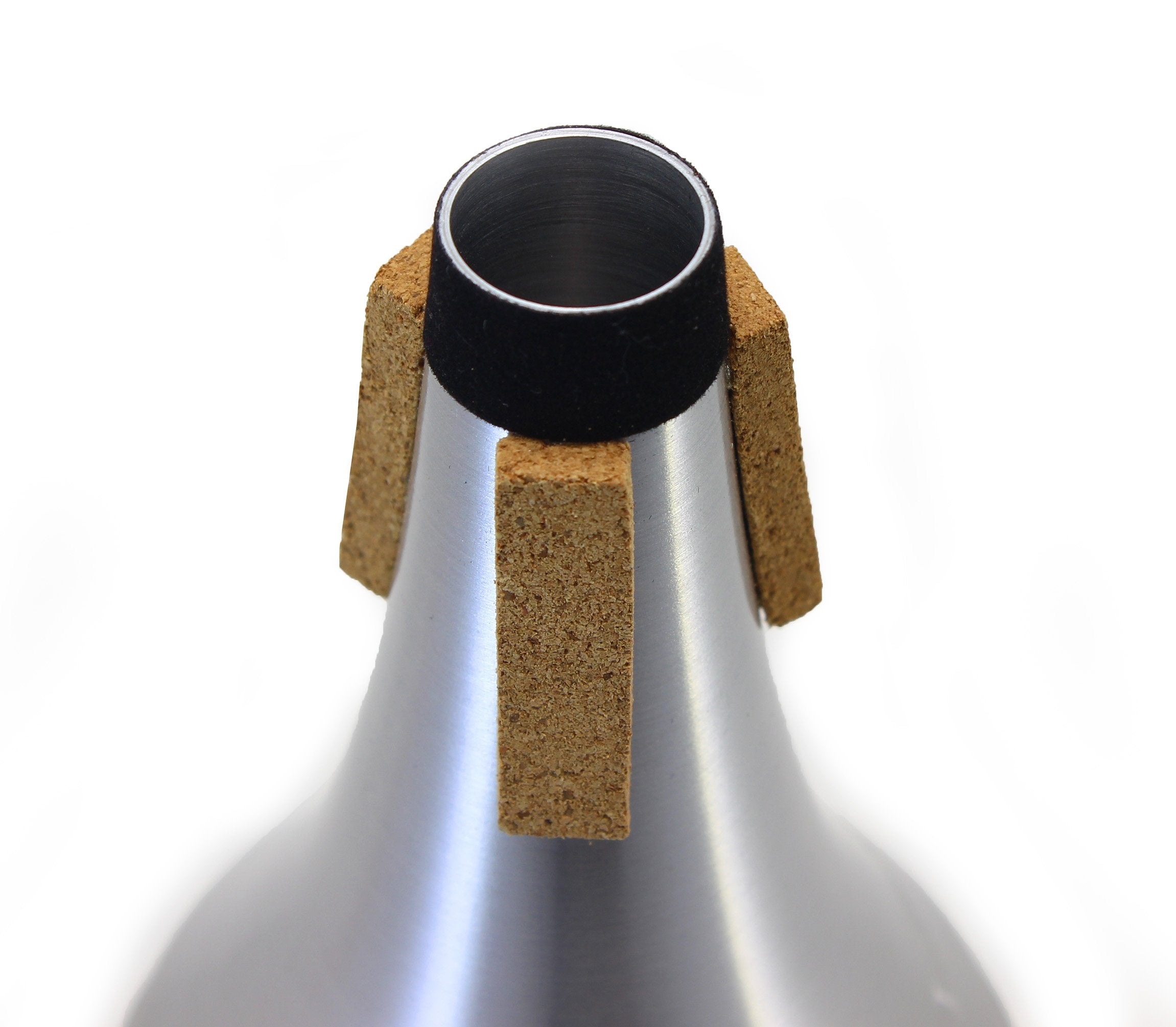 Lotfancy Trumpet Mute, Lightweight Aluminum Straight Mute For Jazz, 3.5''X6'' Trumpet Muffler Silencer, Excellent For Stage Perf